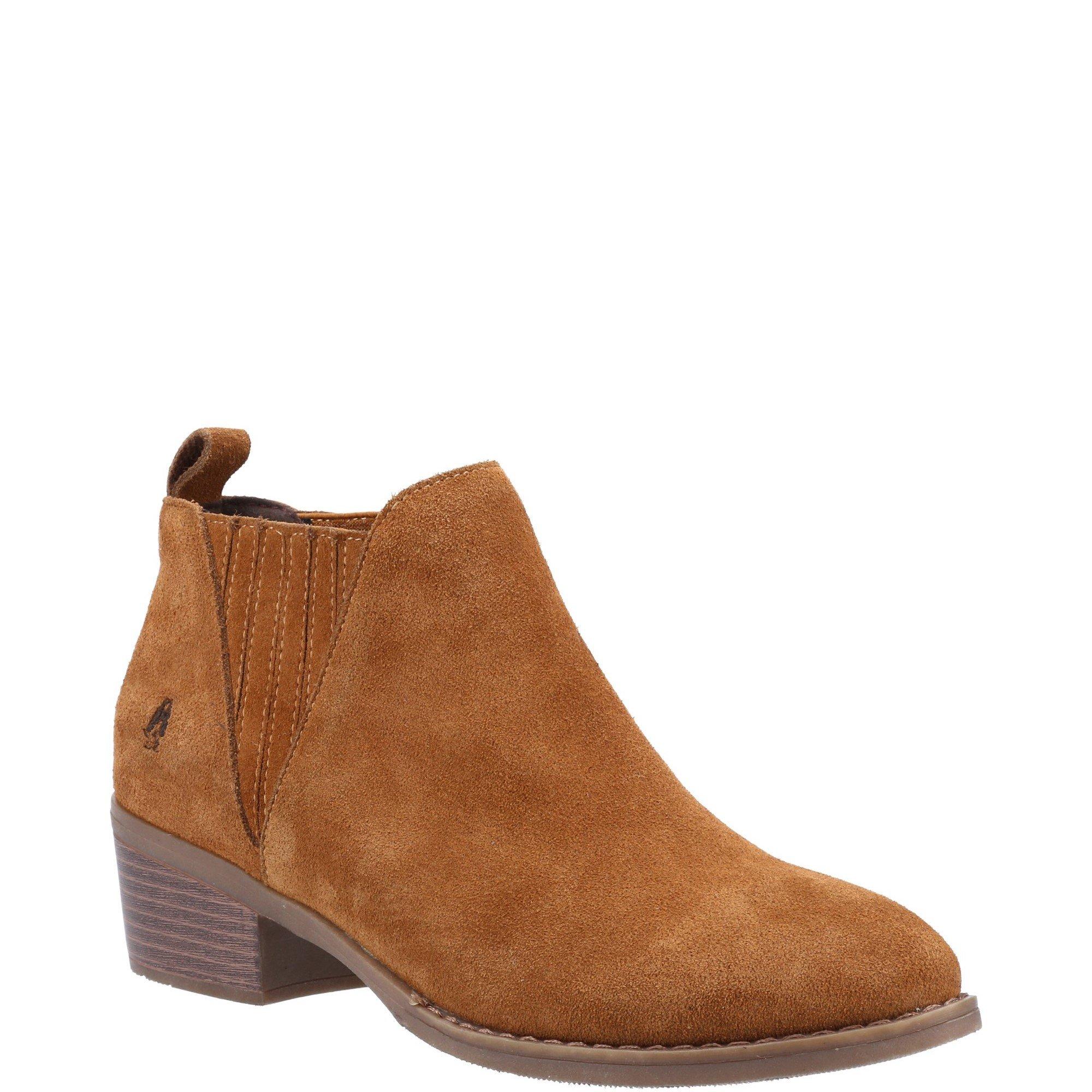 Tan - Hush Puppies - Isobel Ankle Boot - 2