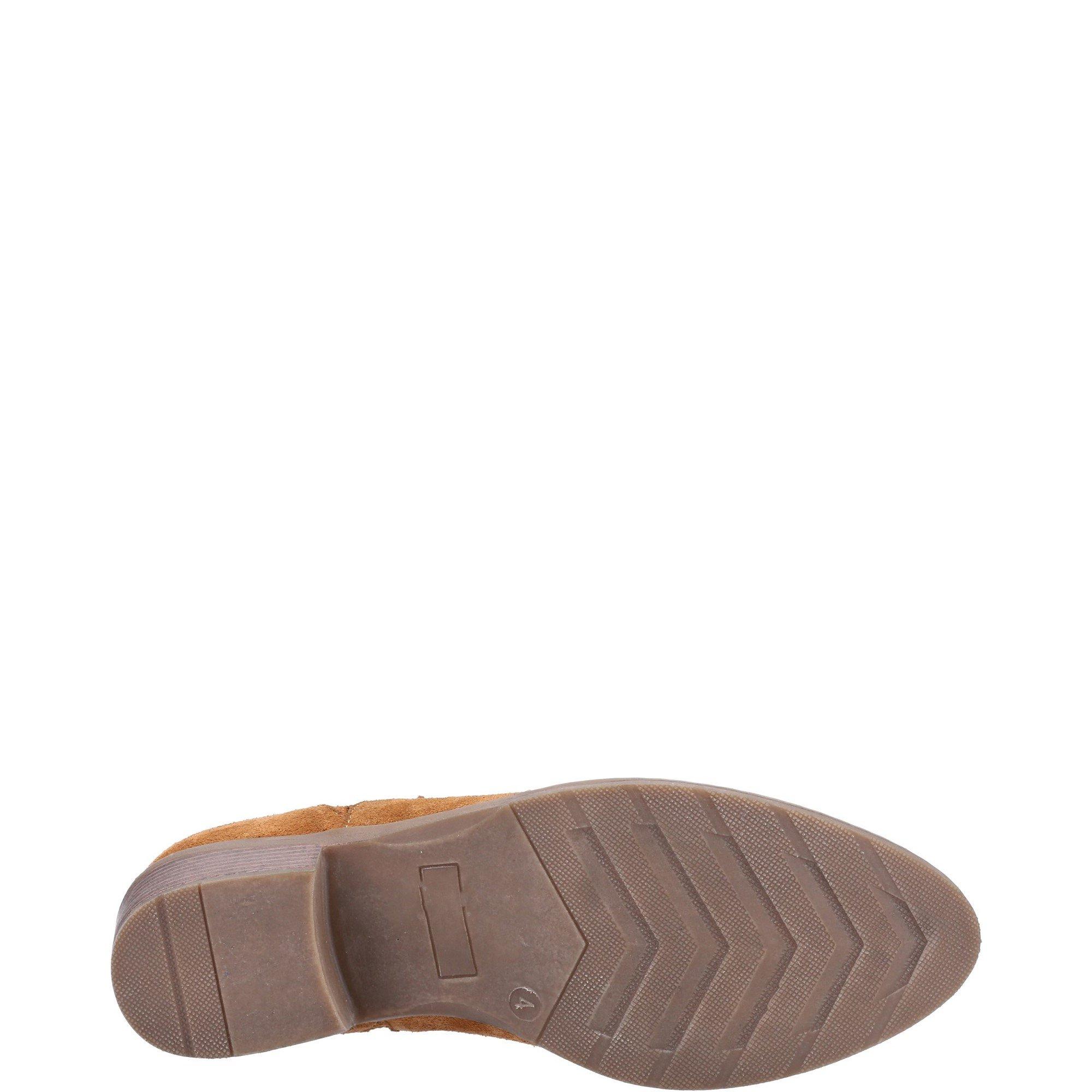 Tan - Hush Puppies - Isobel Ankle Boot - 4