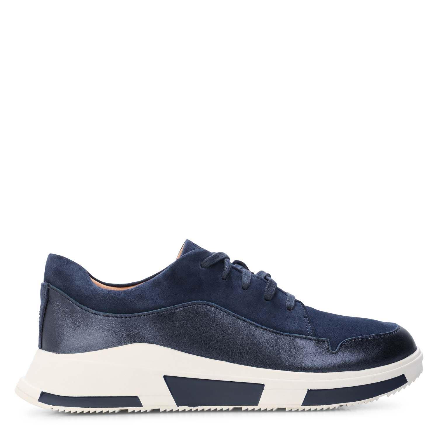 Navy - Fitflop - Freya Suede Sneakers - 1
