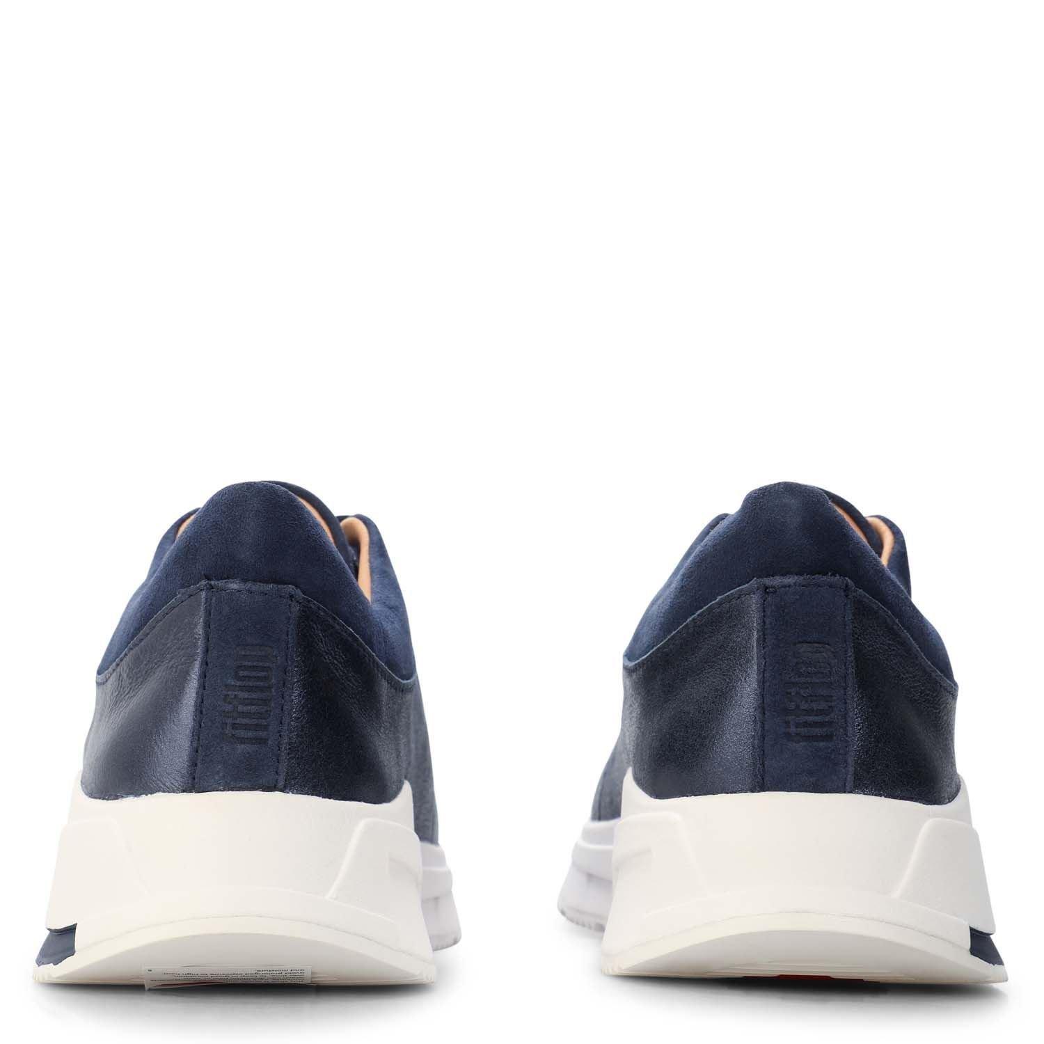 Navy - Fitflop - Freya Suede Sneakers - 5