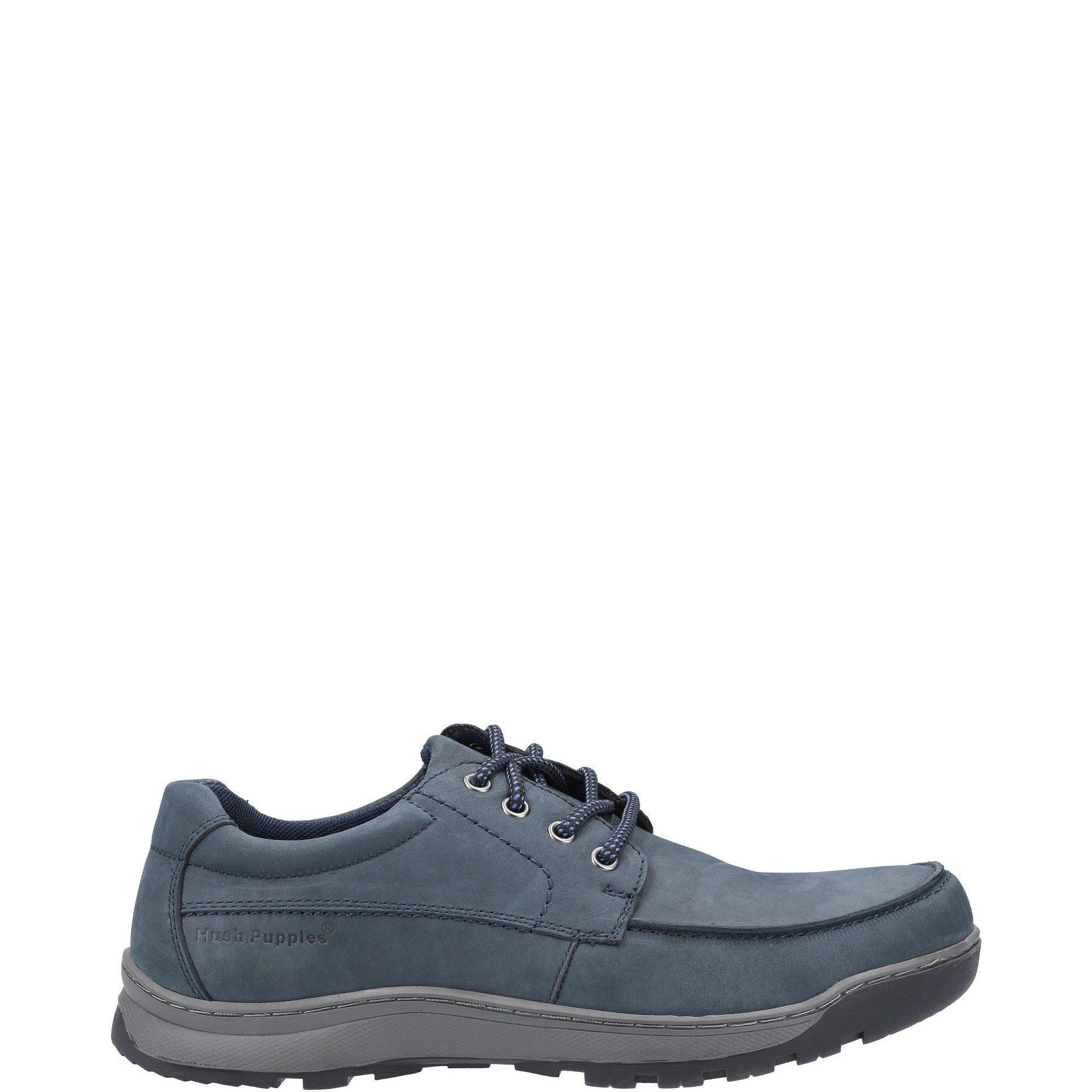 Hush Puppies Men's Tucker Lace Casual Shoes - Navy - 9 (43)