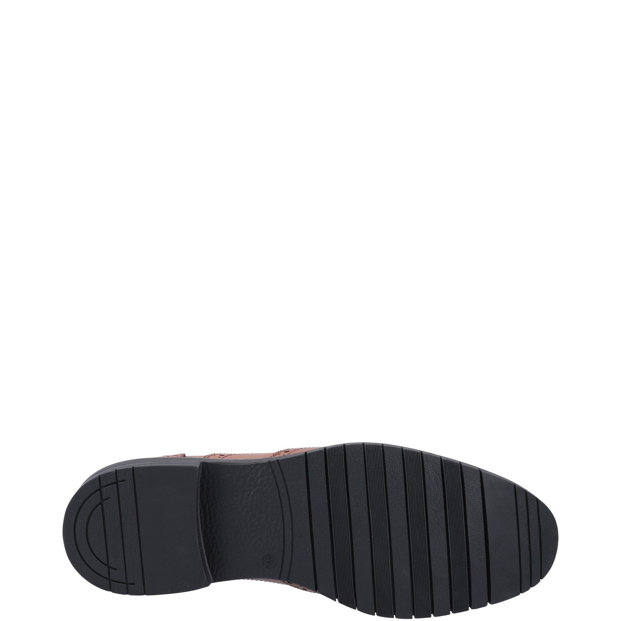 Brown - Hush Puppies - Santiago Lace Shoes - 4