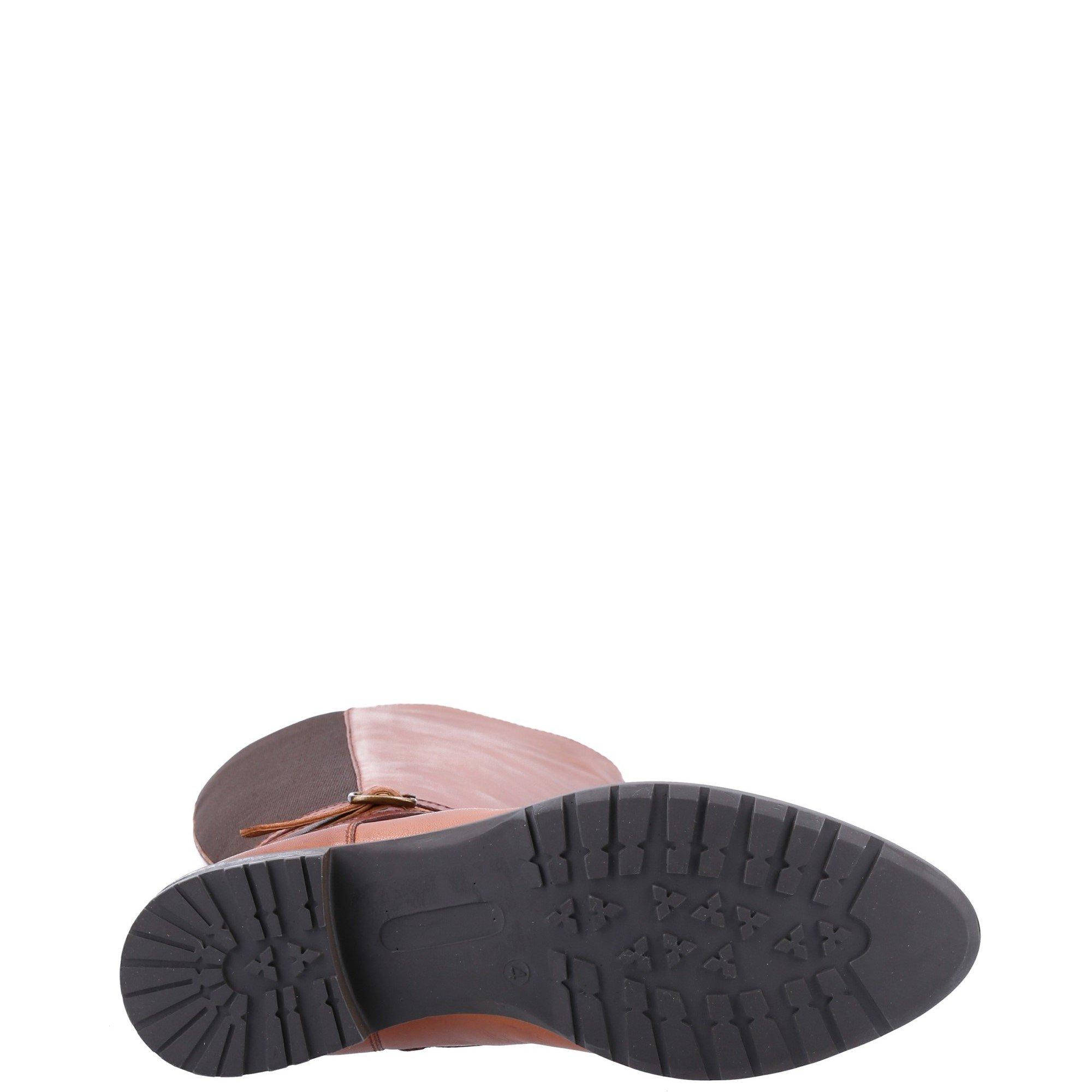 Tan - Hush Puppies - Vanessa Calf Boot - 4