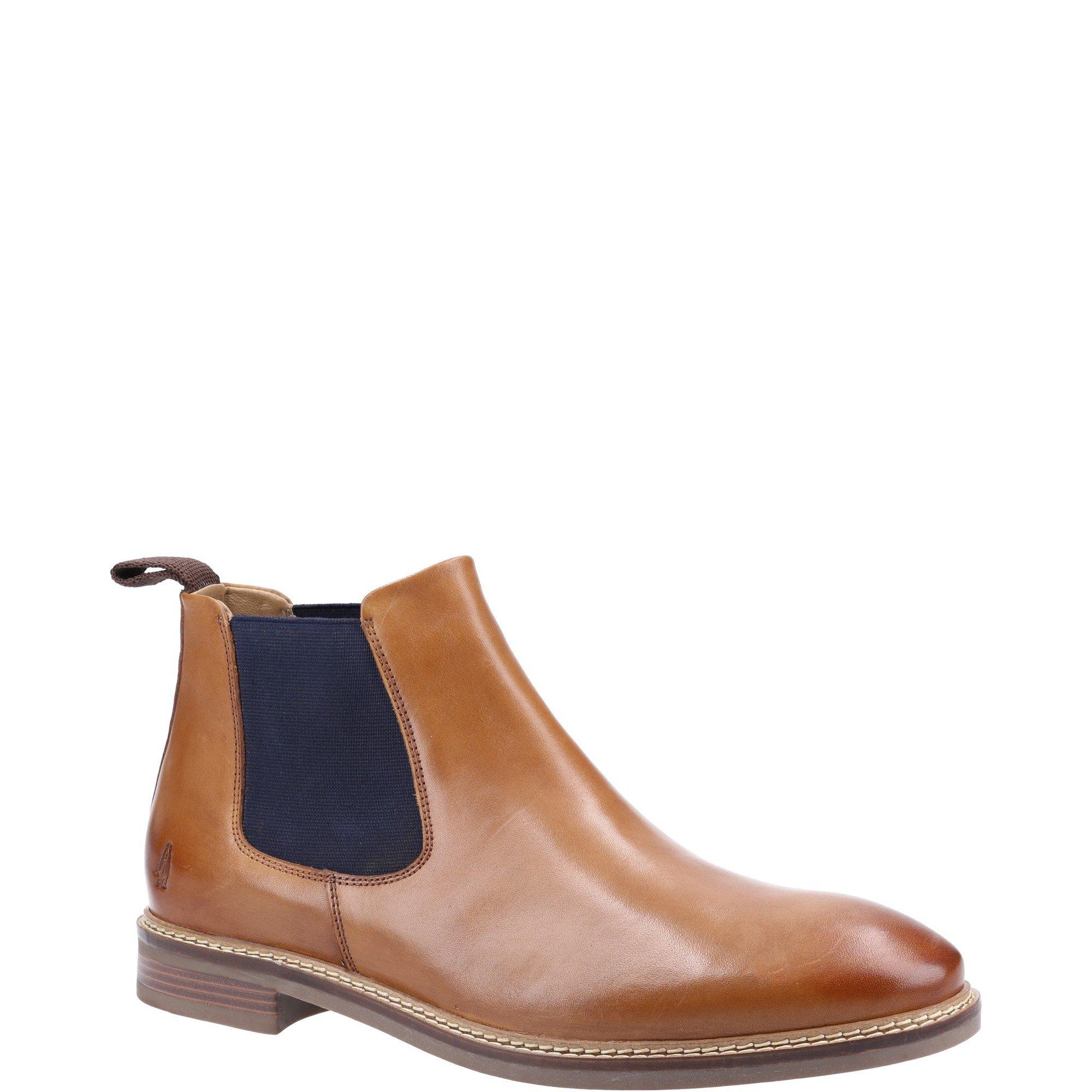 Tan - Hush Puppies - Blake Chelsea Boots - 2