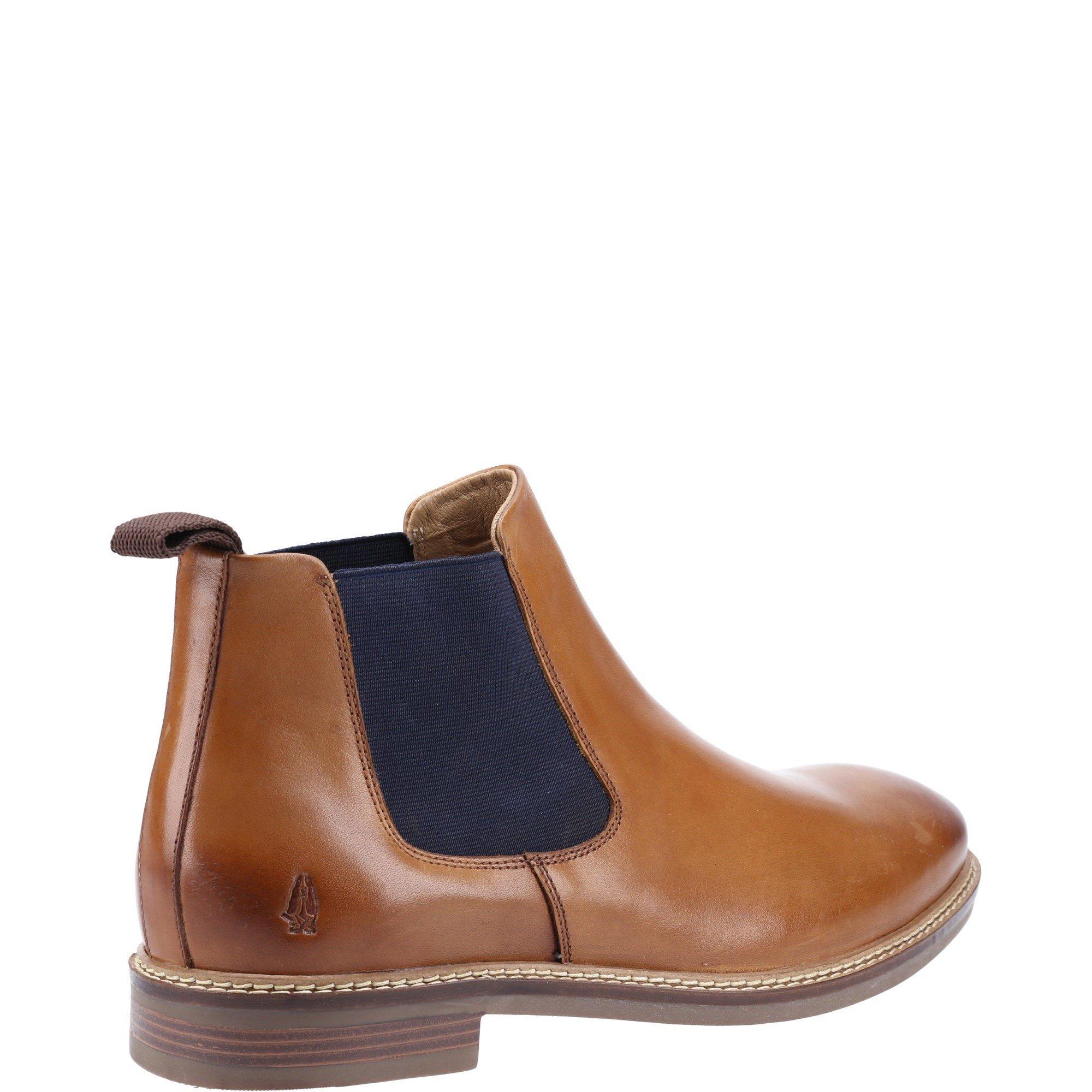 Tan - Hush Puppies - Blake Chelsea Boots - 3