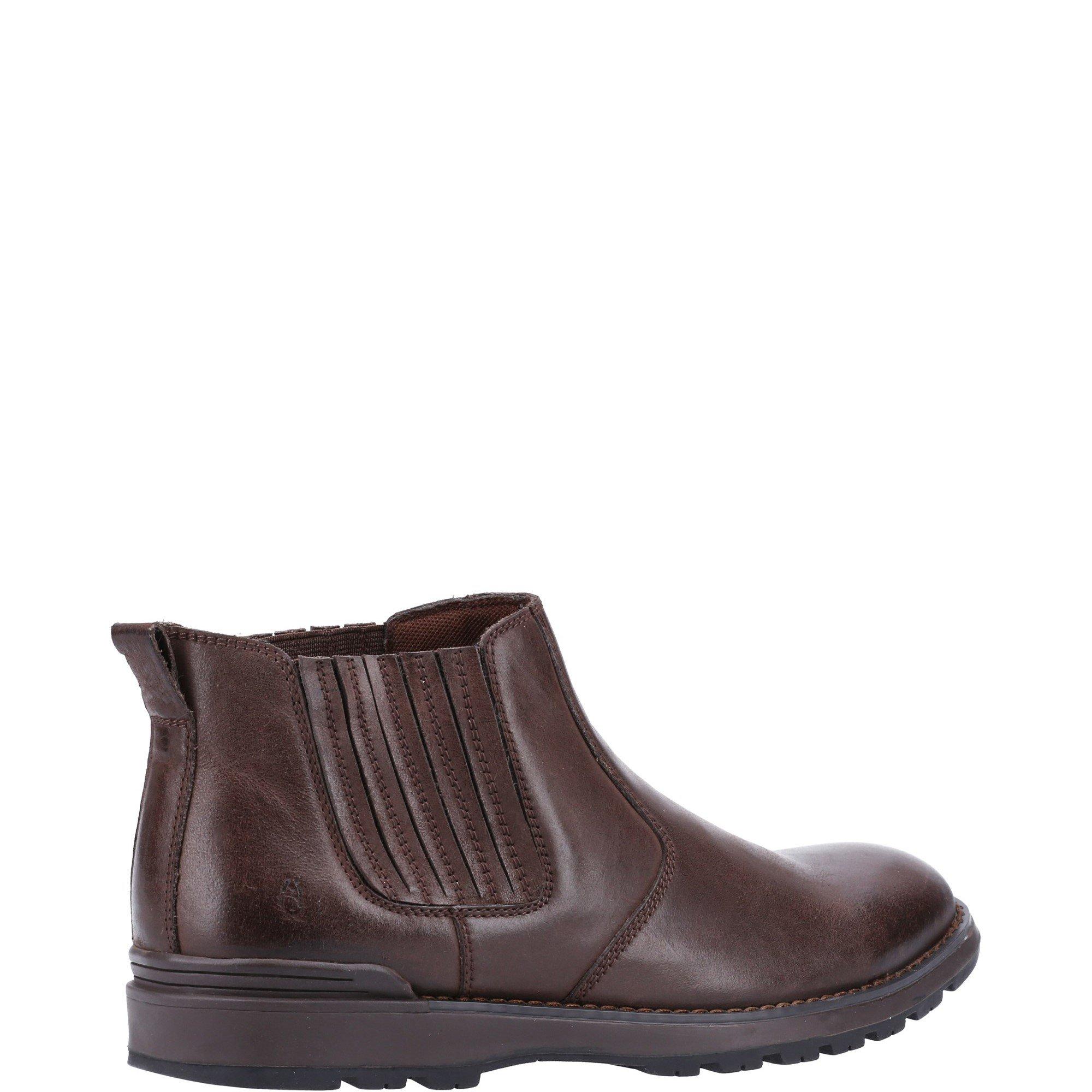 Brown - Hush Puppies - Gary Chelsea Boot - 3