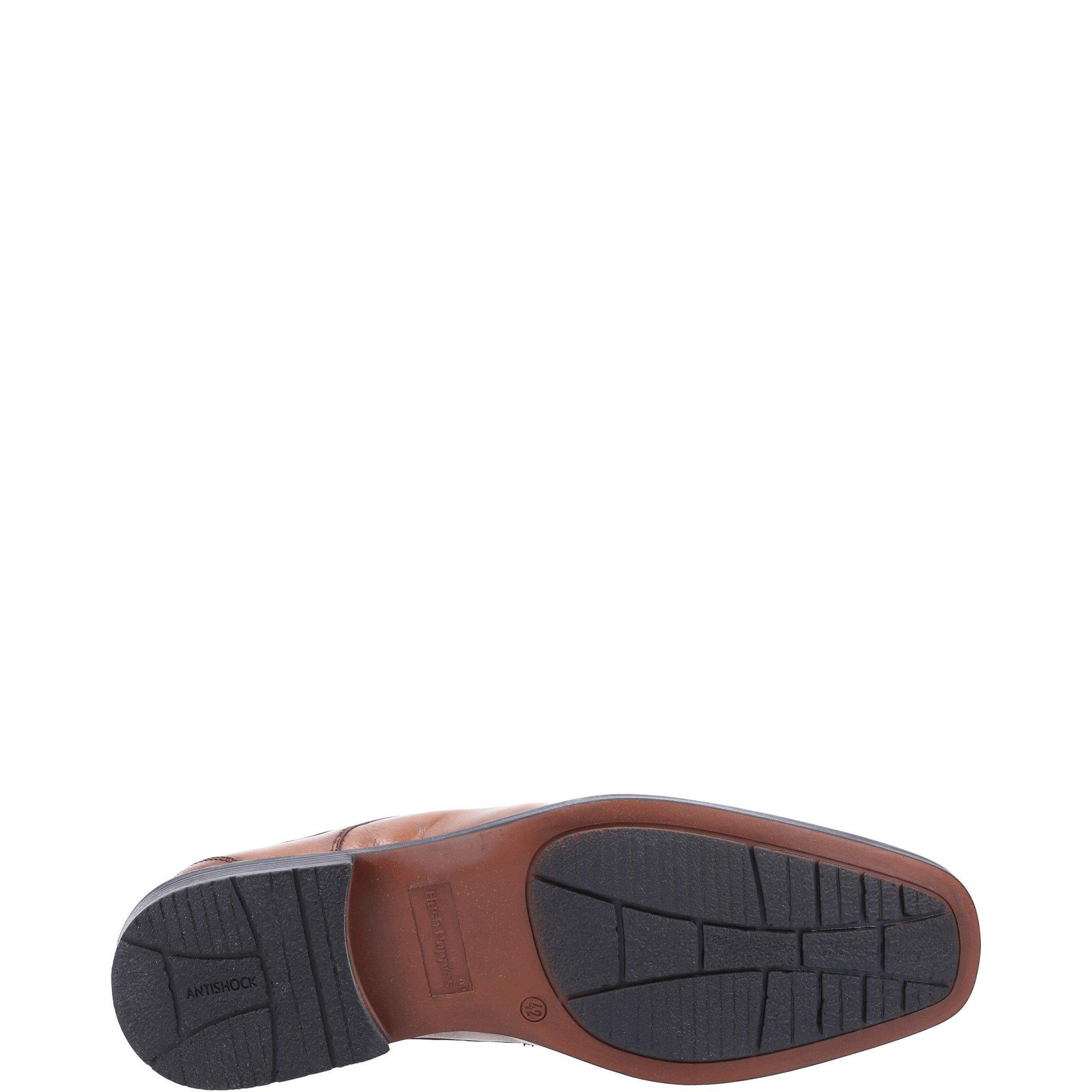 Tan - Hush Puppies - Brandon Shoe - 4