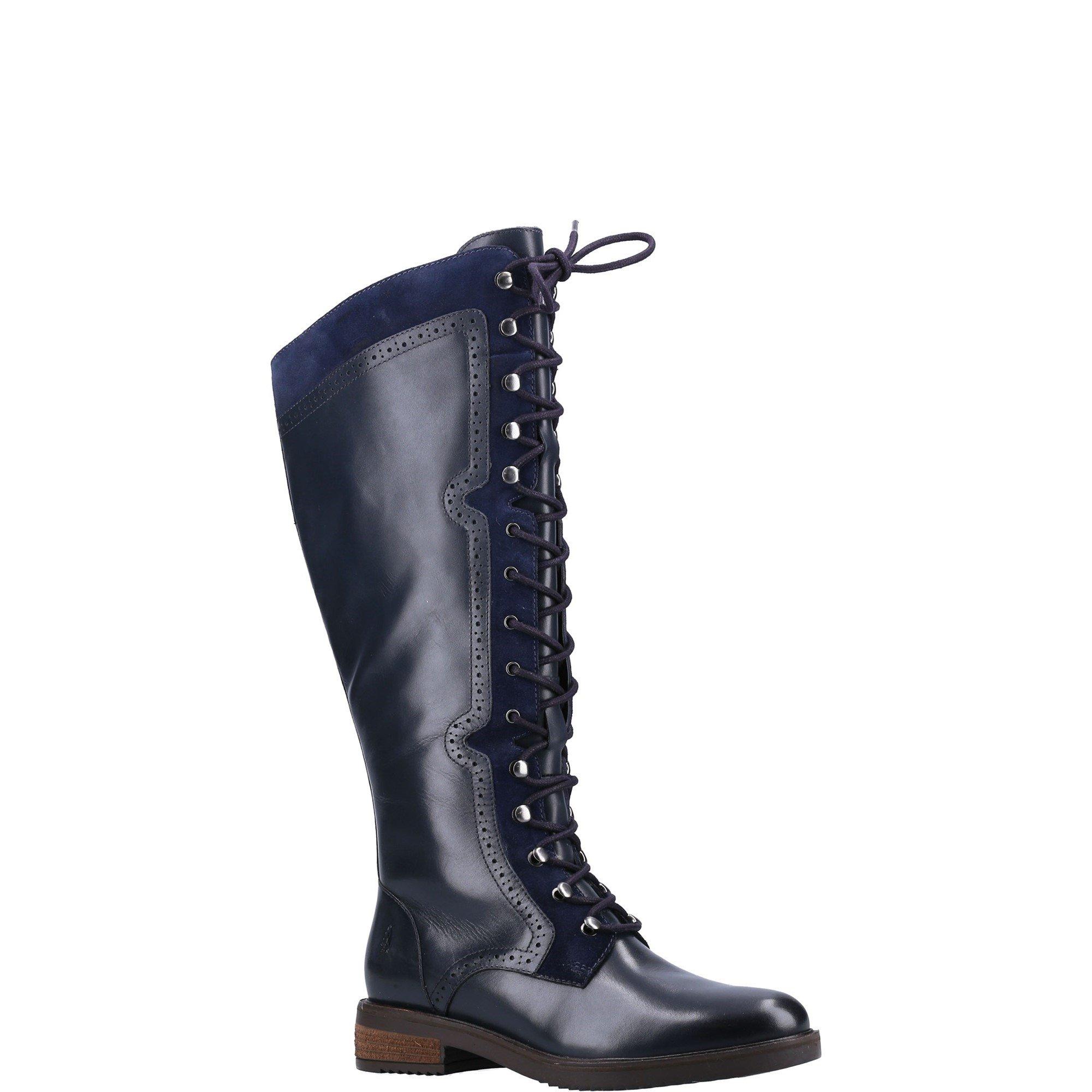 Navy - Hush Puppies - Rudy Long Boot - 2