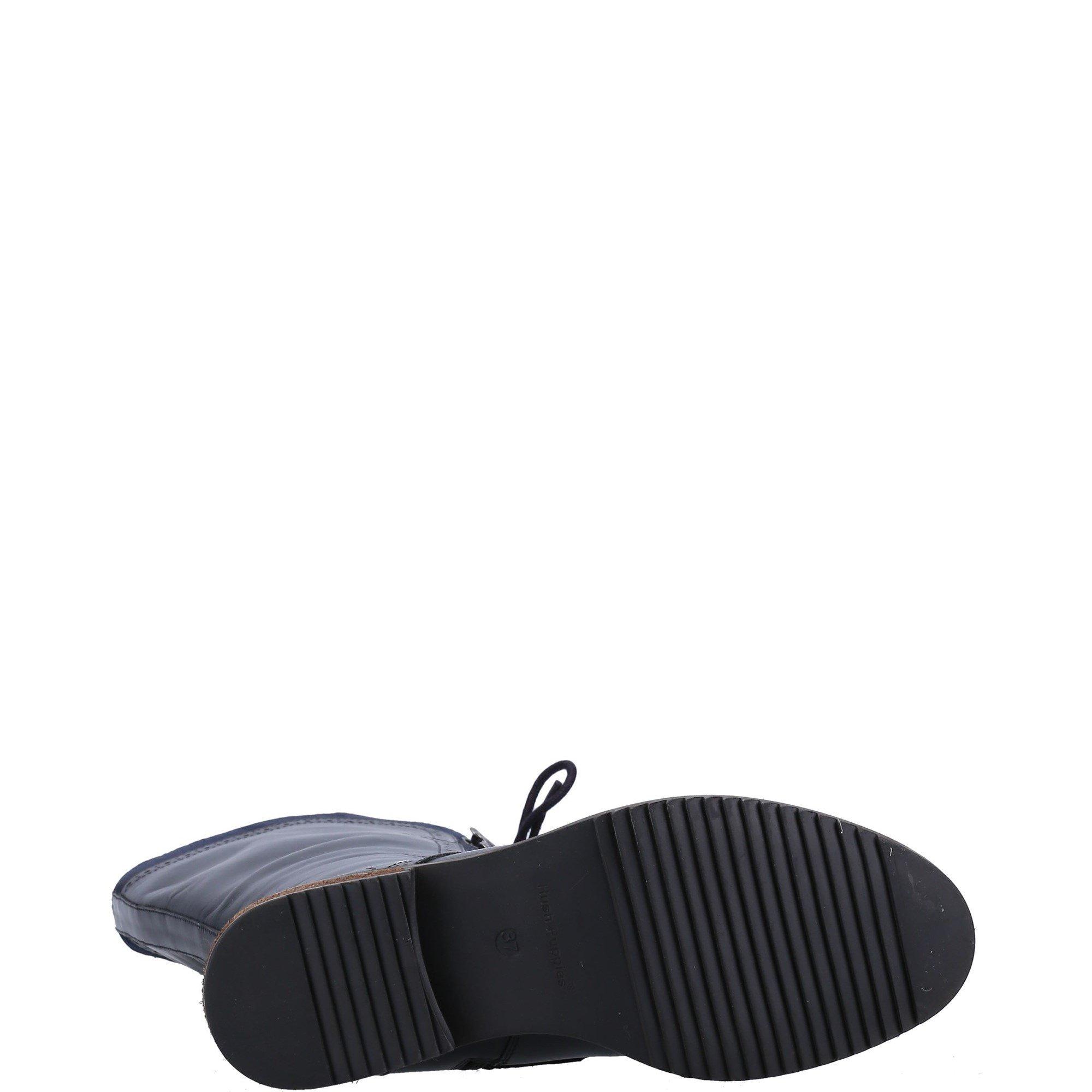 Navy - Hush Puppies - Rudy Long Boot - 4