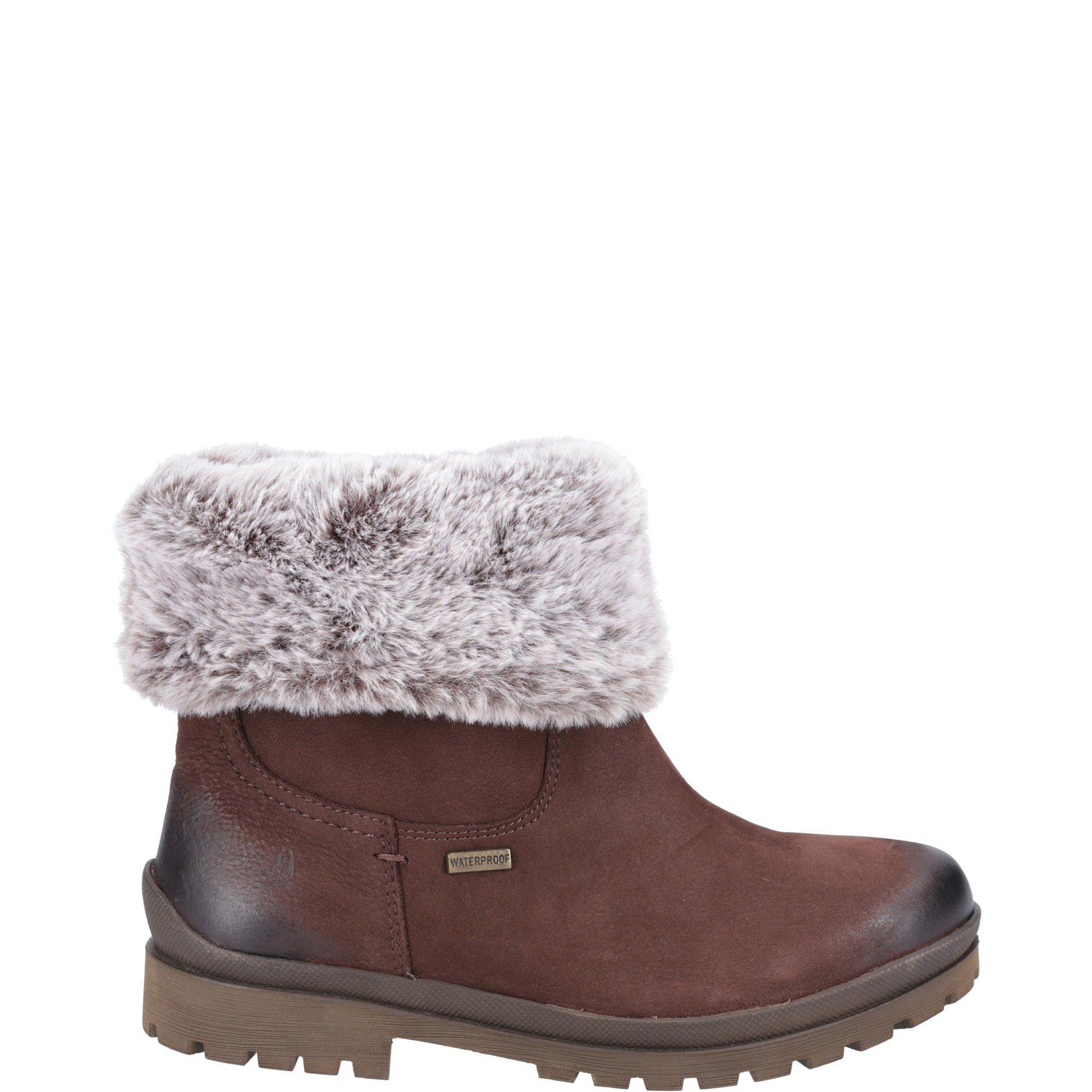 Brown - Hush Puppies - Alice Mid Boot - 1