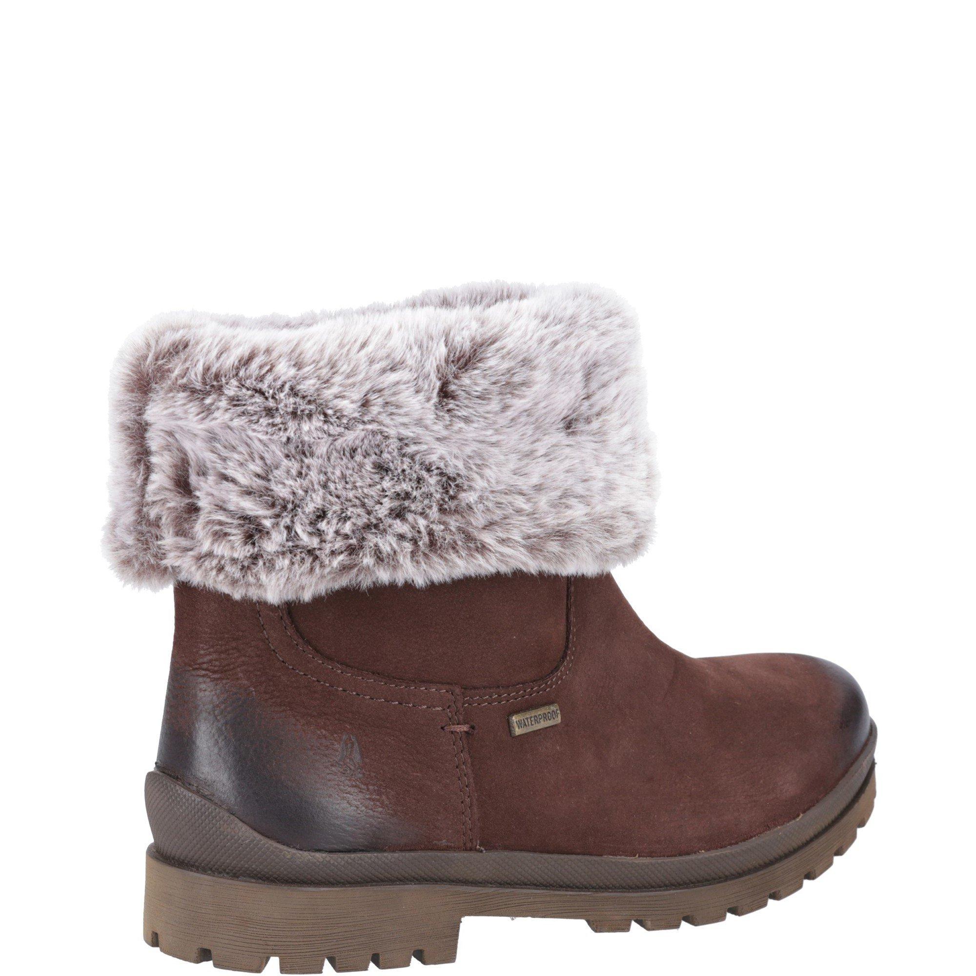 Brown - Hush Puppies - Alice Mid Boot - 3