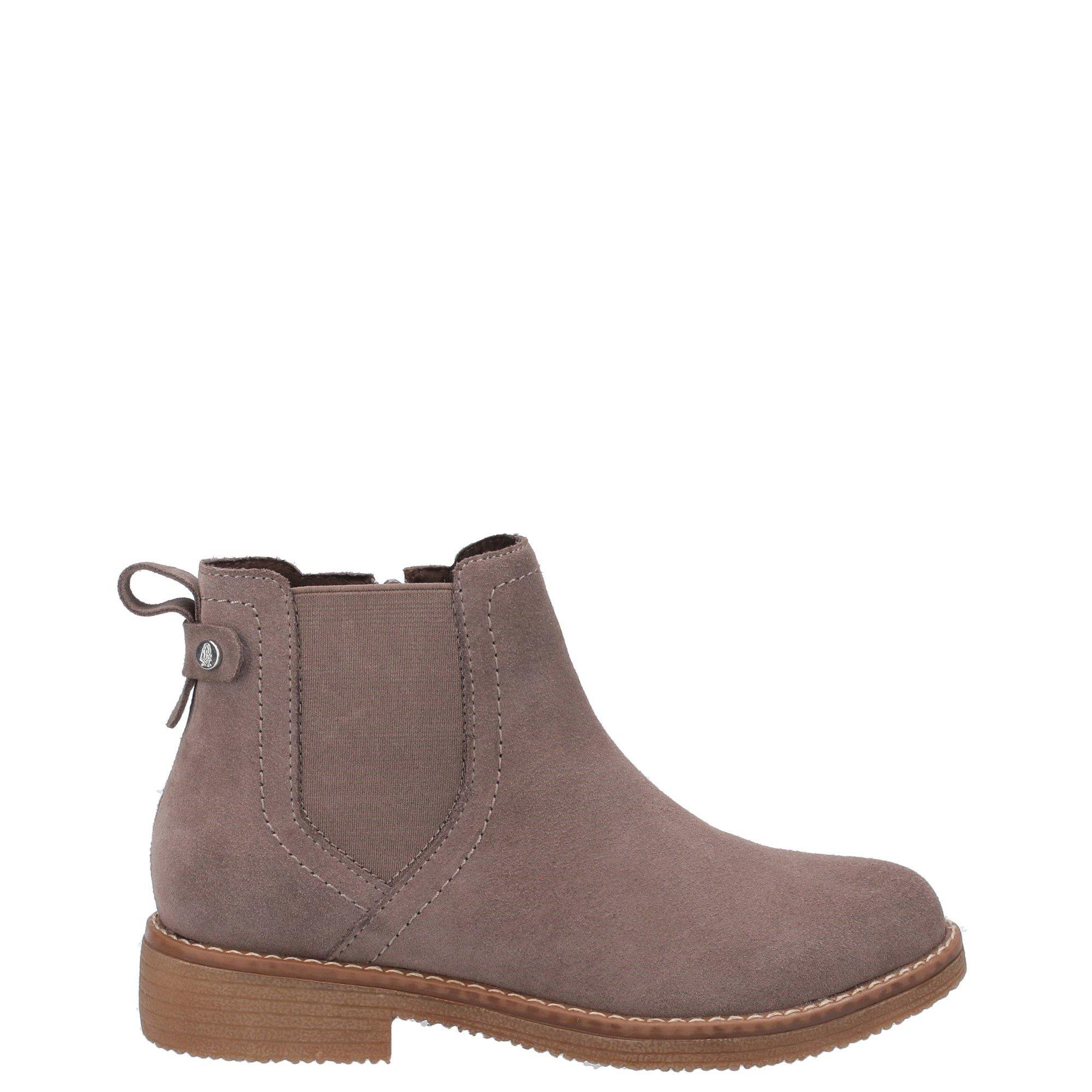 Grey - Hush Puppies - Maddy Ladies Ankle Boots - 1