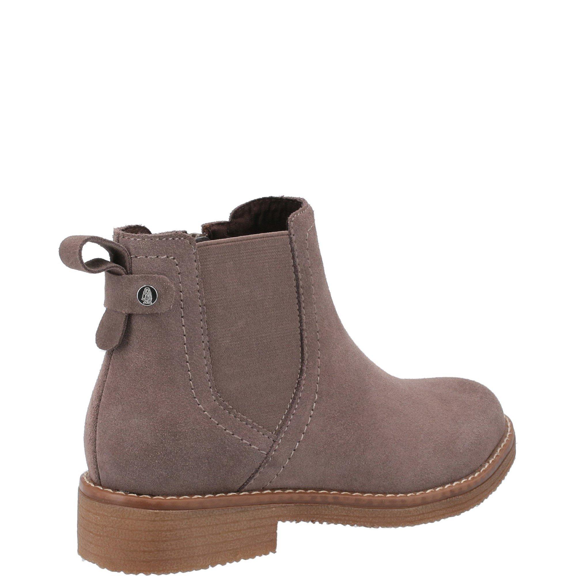 Grey - Hush Puppies - Maddy Ladies Ankle Boots - 3