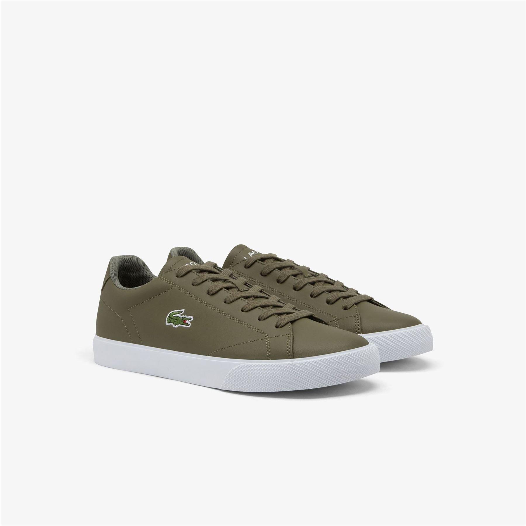 Khaki - Lacoste - Leonard Set Trainers - 2