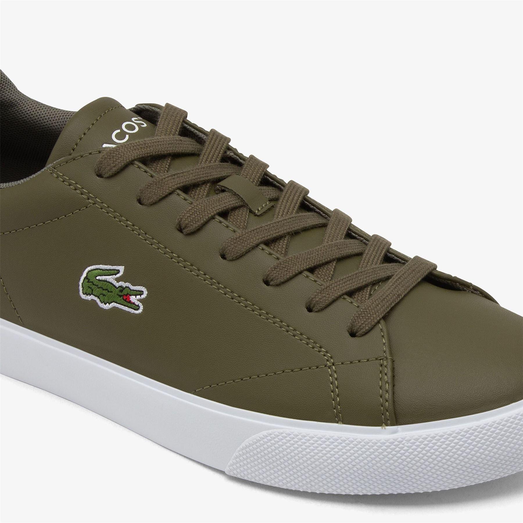 Khaki - Lacoste - Leonard Set Trainers - 6