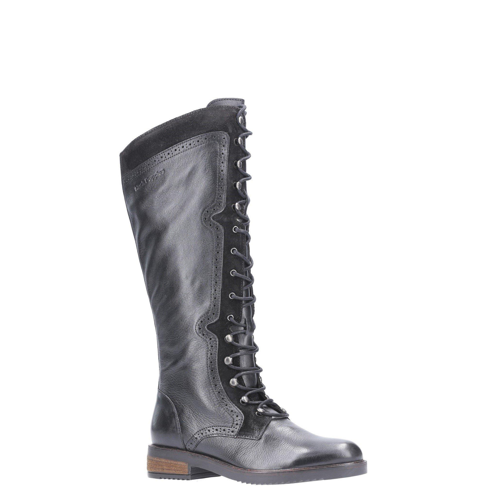 Black - Hush Puppies - Rudy Long Boot - 2