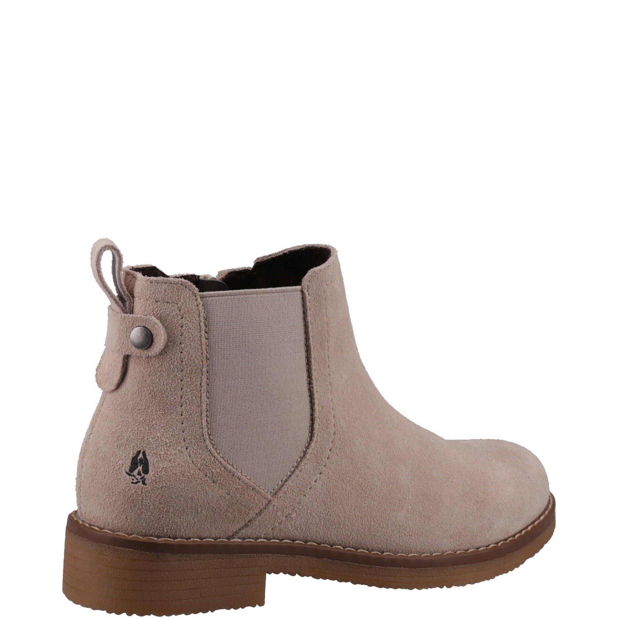 Natural - Hush Puppies - Women's Maddy Flat Ankle Boots - 3