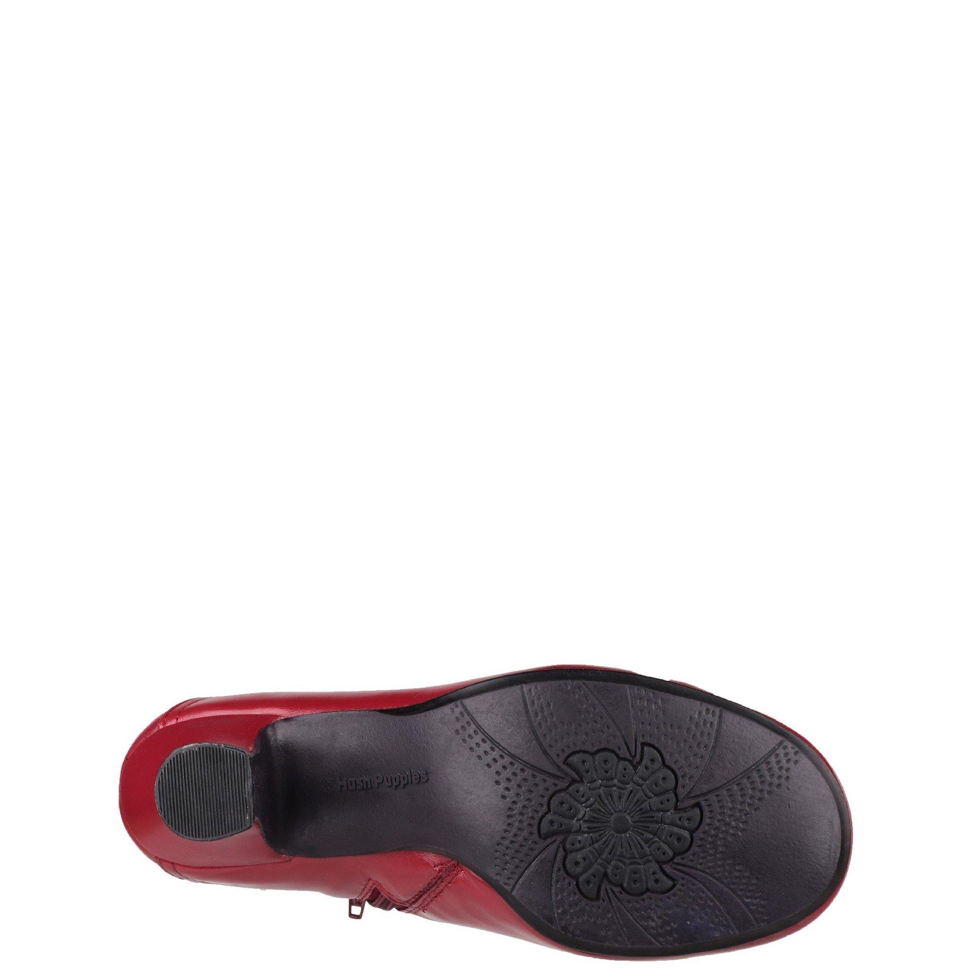 Red - Hush Puppies - Vivianna Heeled Boot - 4