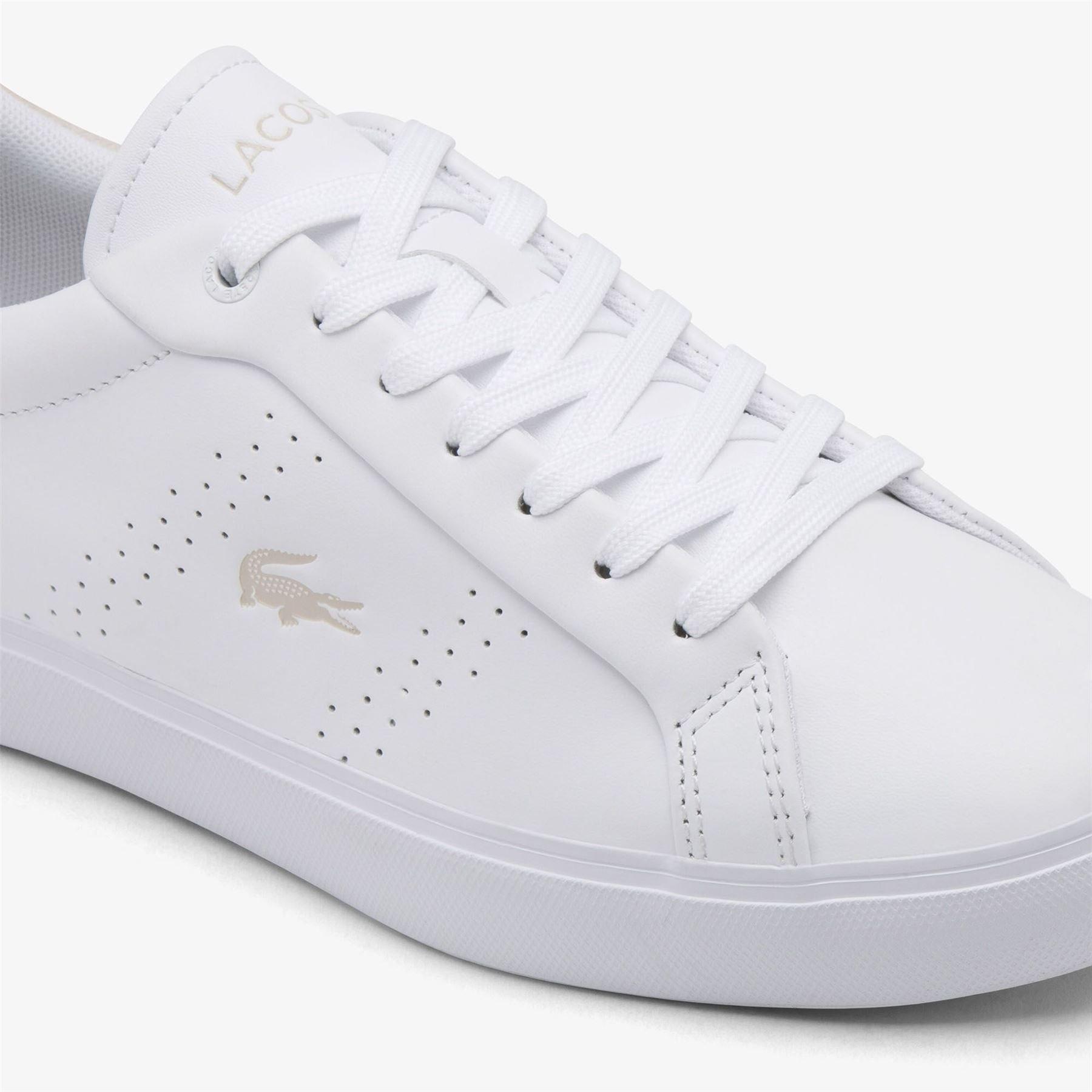 White - Lacoste - Powercourt 2.0 Trainers - 6