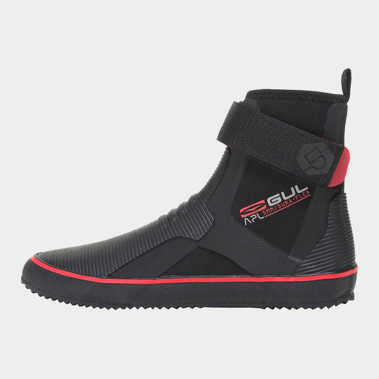Black/Red - Gul - 5MM ALL PURPOSE LACE  WETSUIT BOOT - 1
