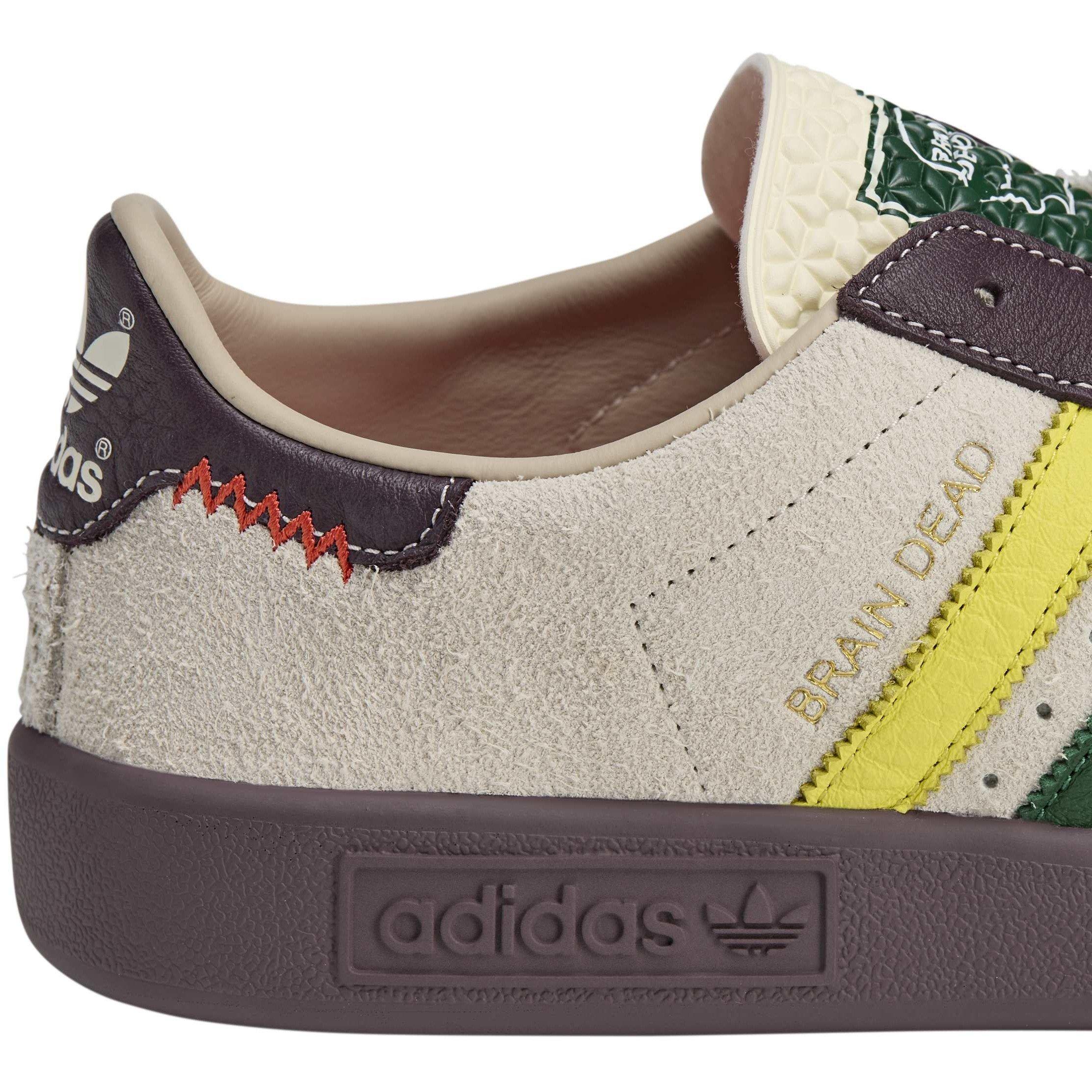 White - adidas Originals - Forest Hills Brain Dead Black Branch Shoe - 8