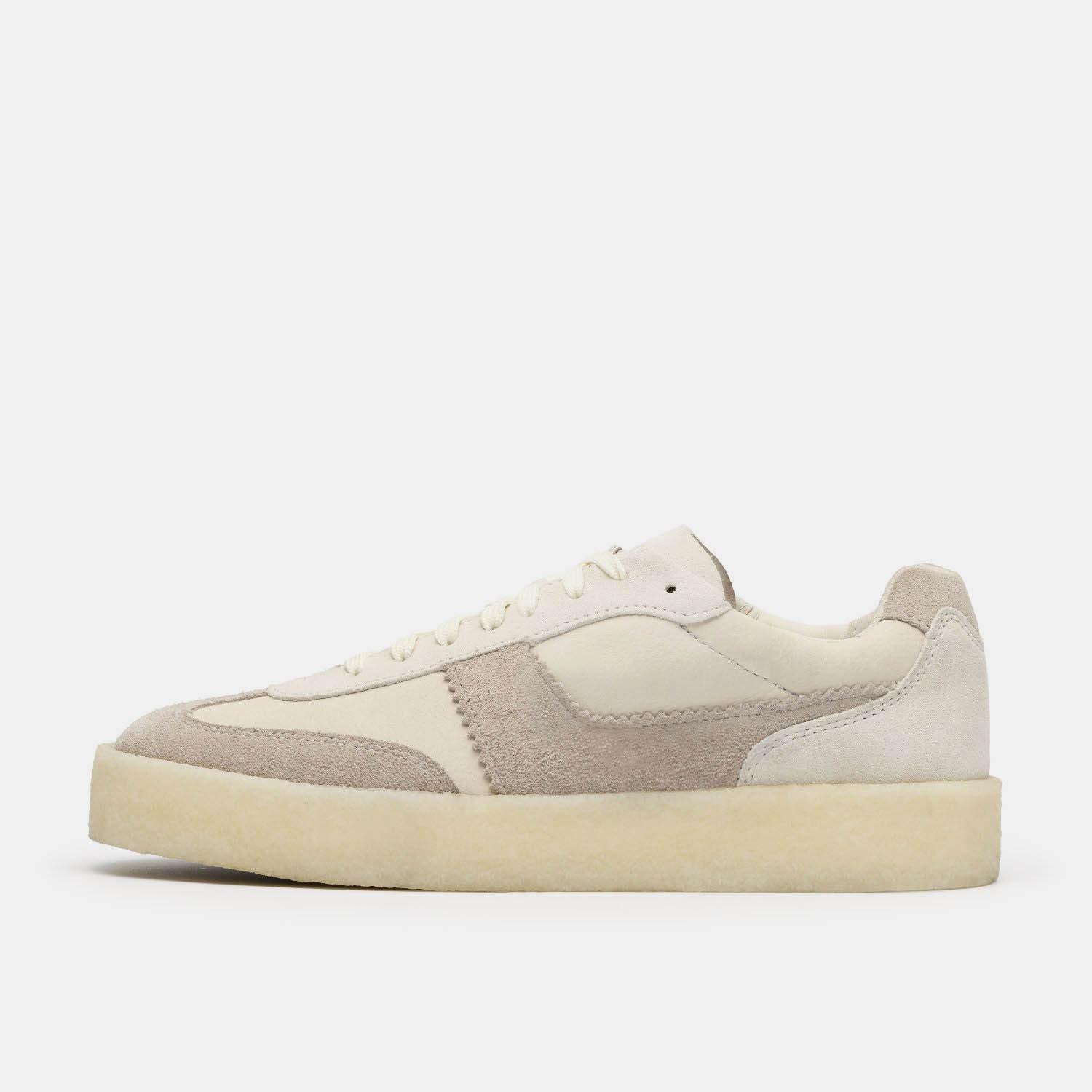 White - Clarks Originals - Tor 80 Lace Up Trainers - 2