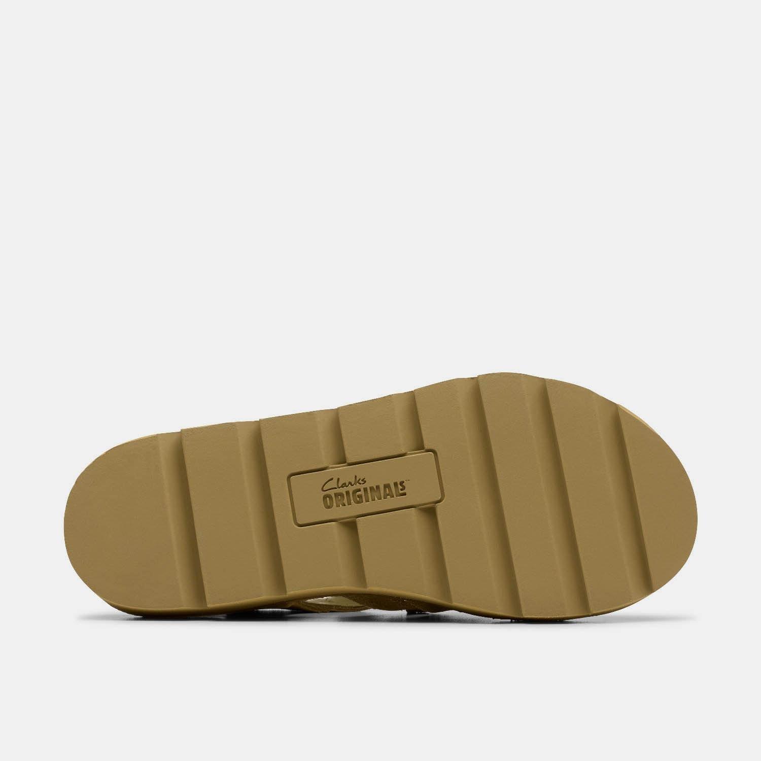 Brown - Clarks Originals - Meare Buckle Sandals - 3