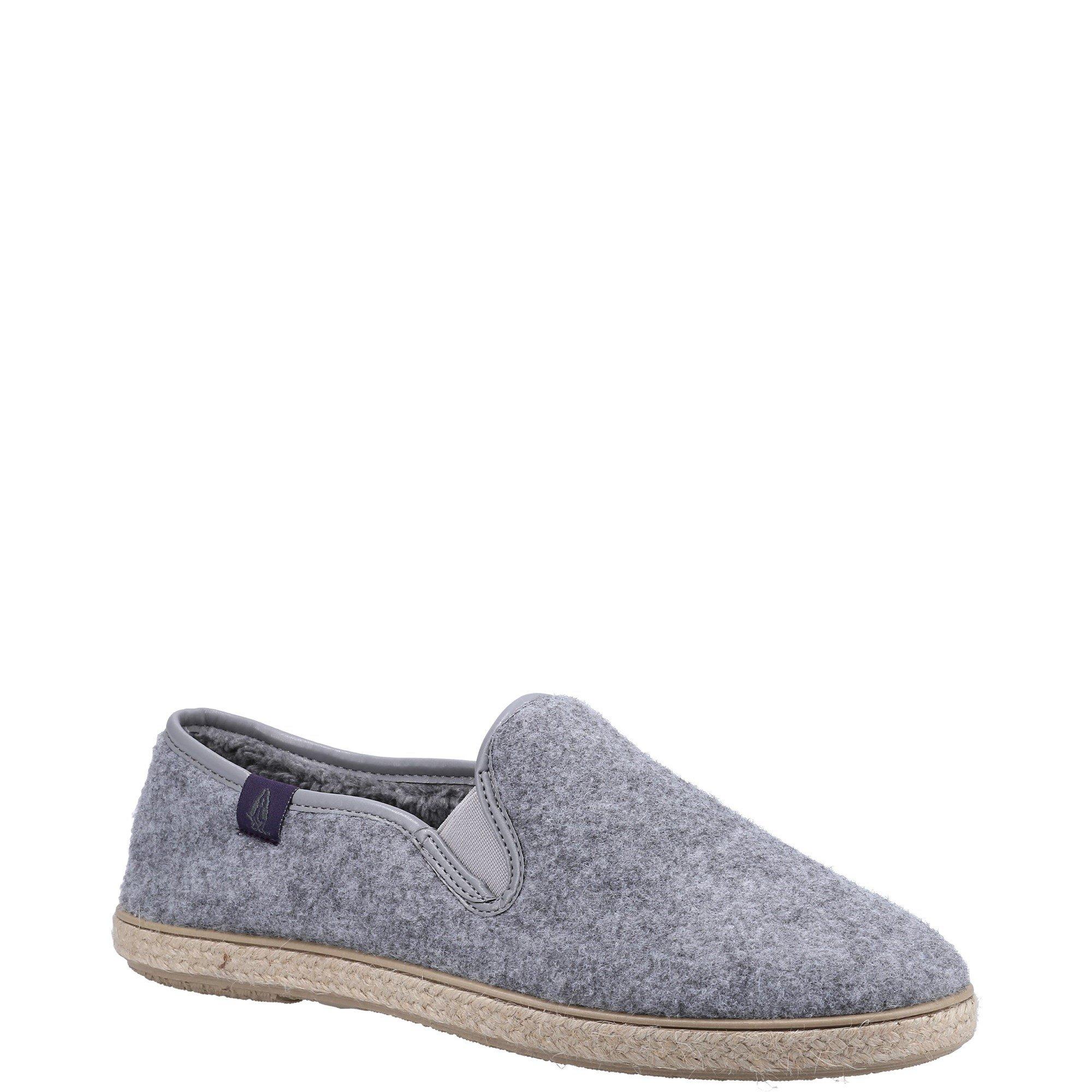 Grey - Hush Puppies - Cosy Slipper - 2