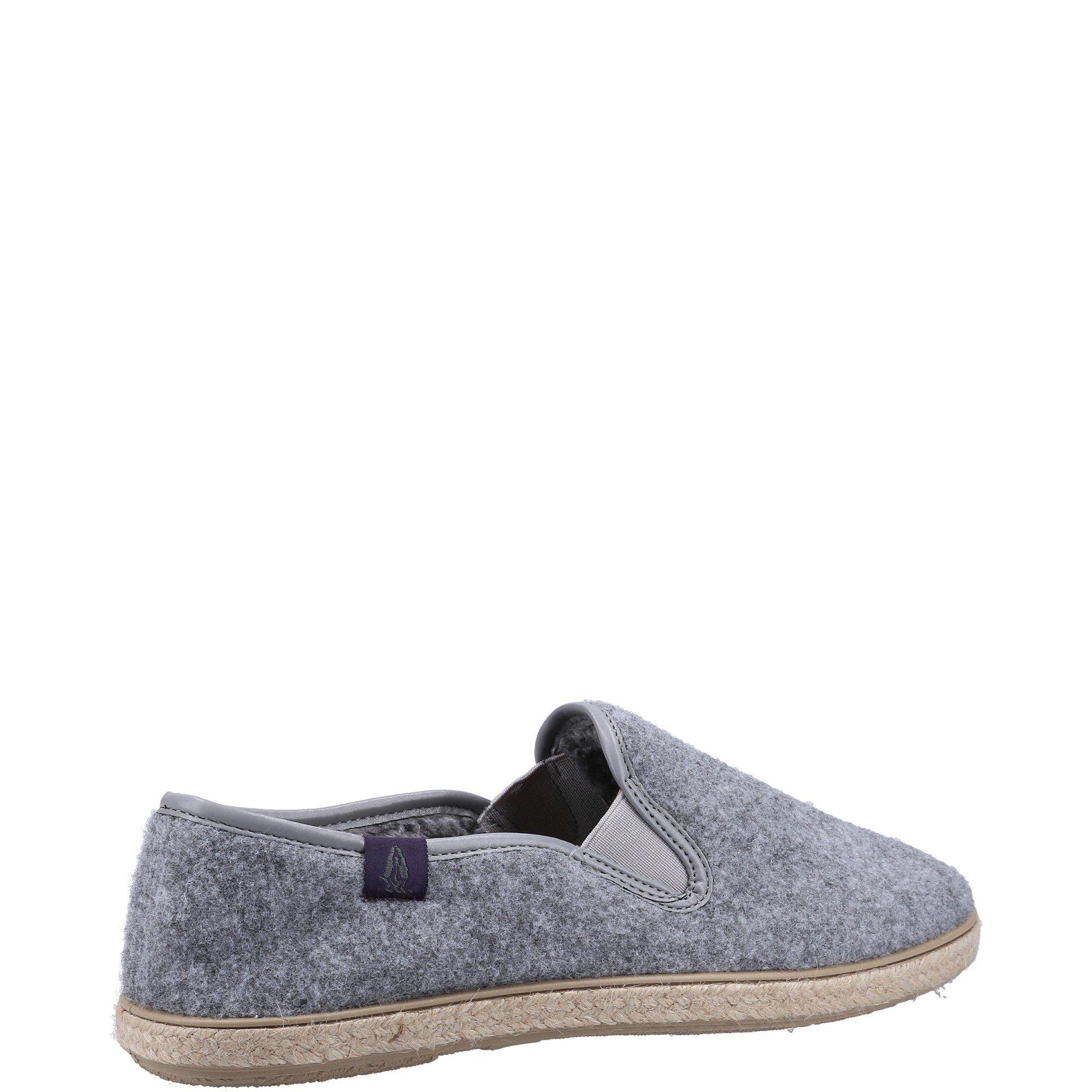 Grey - Hush Puppies - Cosy Slipper - 3