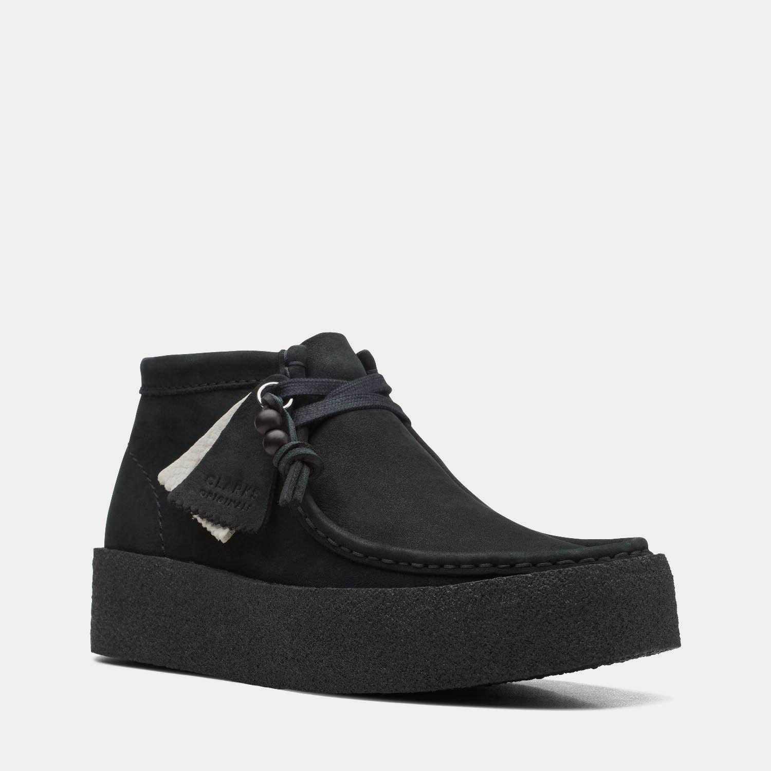 Black - Clarks Originals - Wallabee Cup Boots - 2
