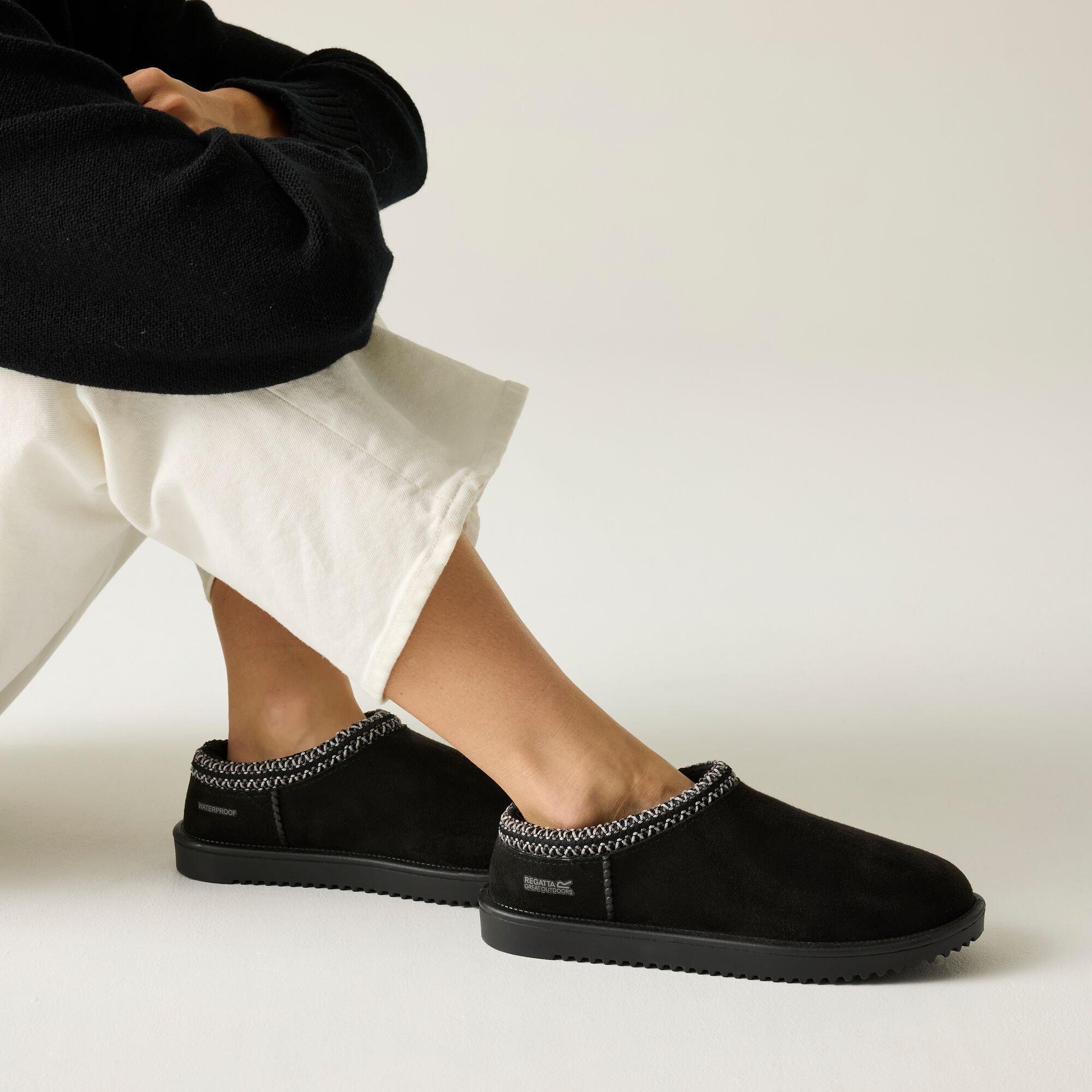 Black - Regatta - Risley Mule Waterproof - 3