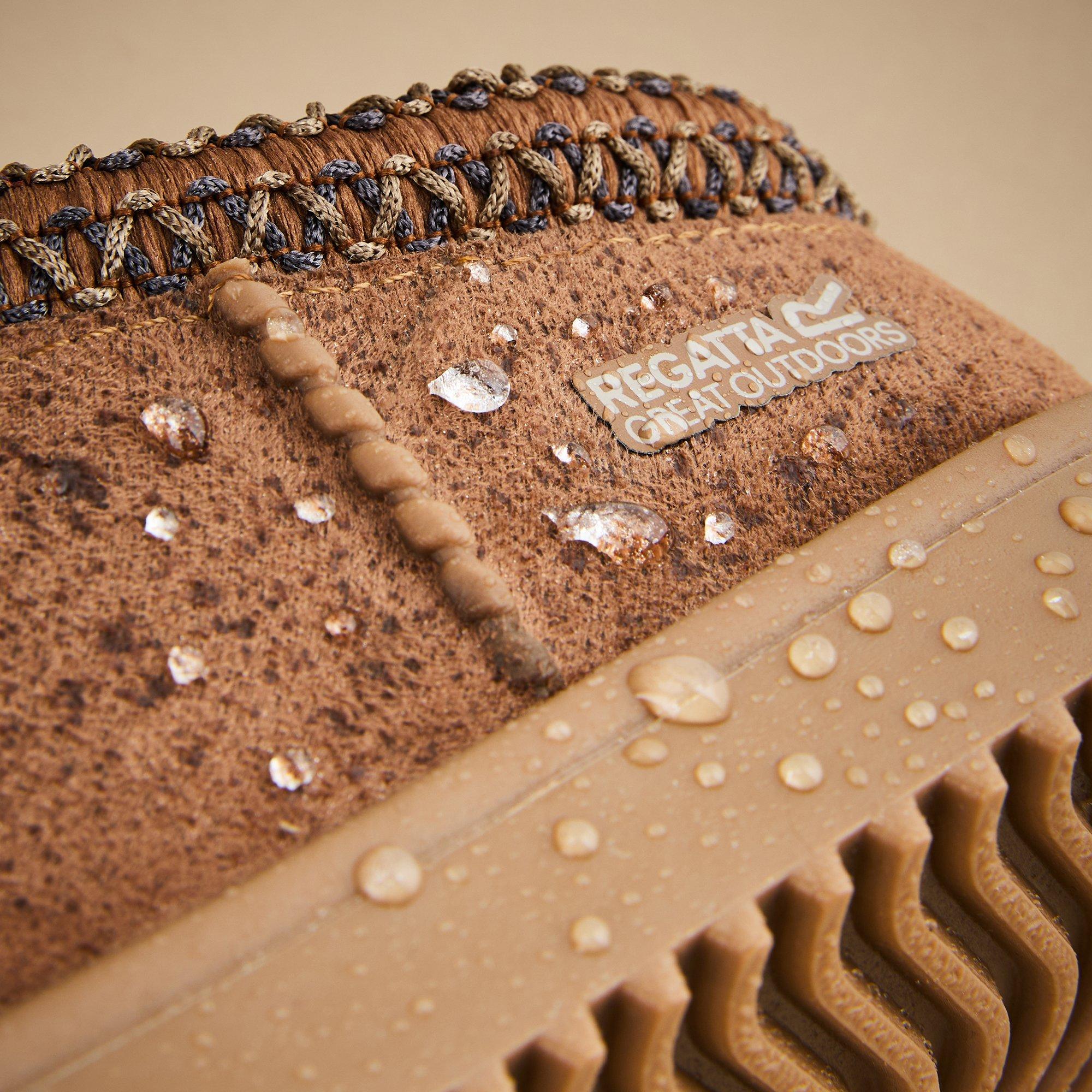 Brown - Regatta - Womens Risley Mule Waterproof Lifestyle Shoes - 11