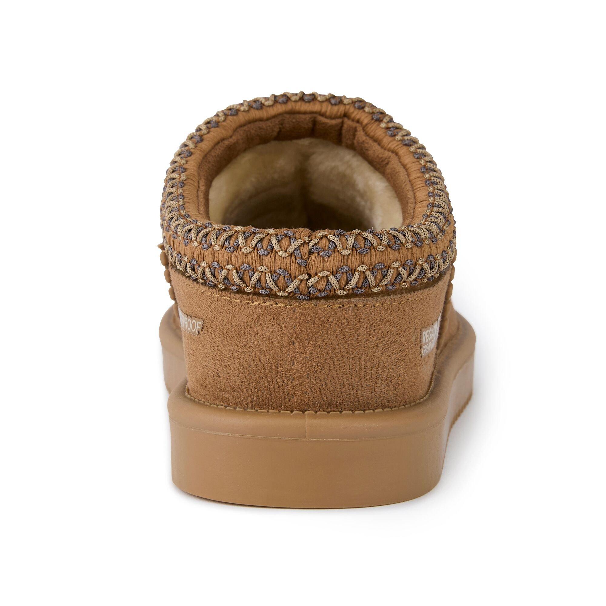 Brown - Regatta - Womens Risley Mule Waterproof Lifestyle Shoes - 8