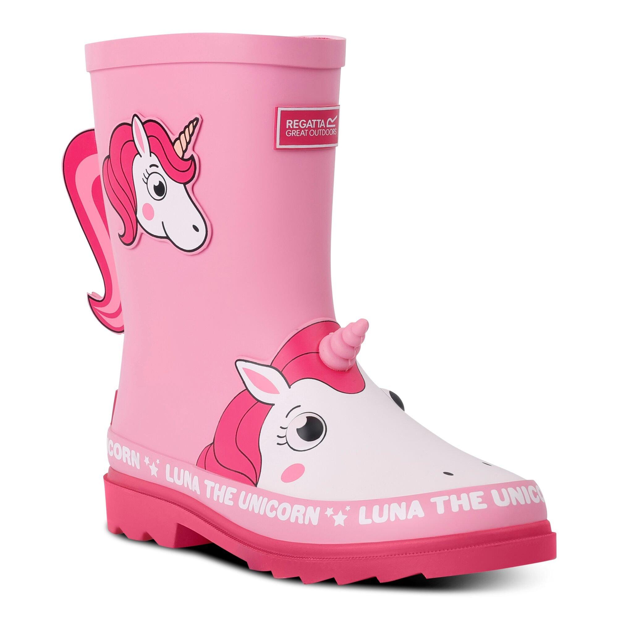 Lunauni(Pnk) - Regatta - Mudplay Junior II Wellies - 4
