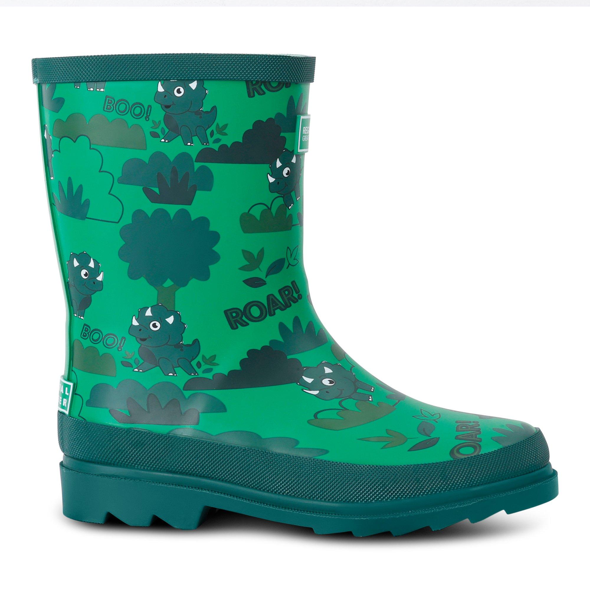 Regatta Girls Mudplay Junior Ii Wellies - Stompy The Dino - EU35/UK2.5