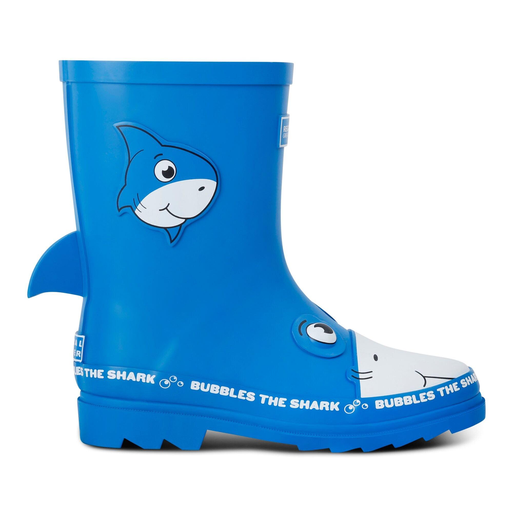 Regatta Girls Mudplay Junior Ii Wellies - Bubbles The Sha - EU35/UK2.5