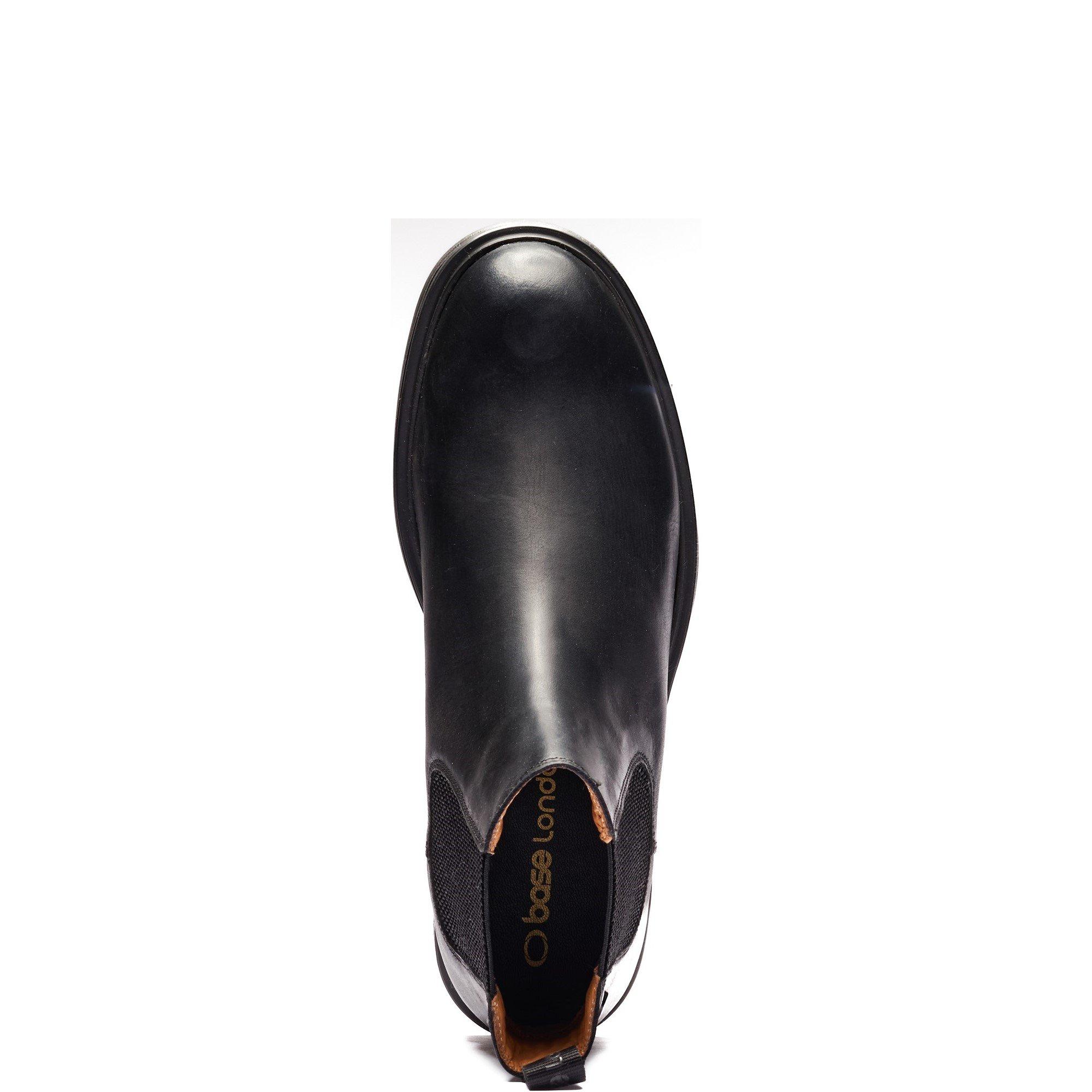 Black - Base London - ROEBUCK CHELSEA BOOT - 4