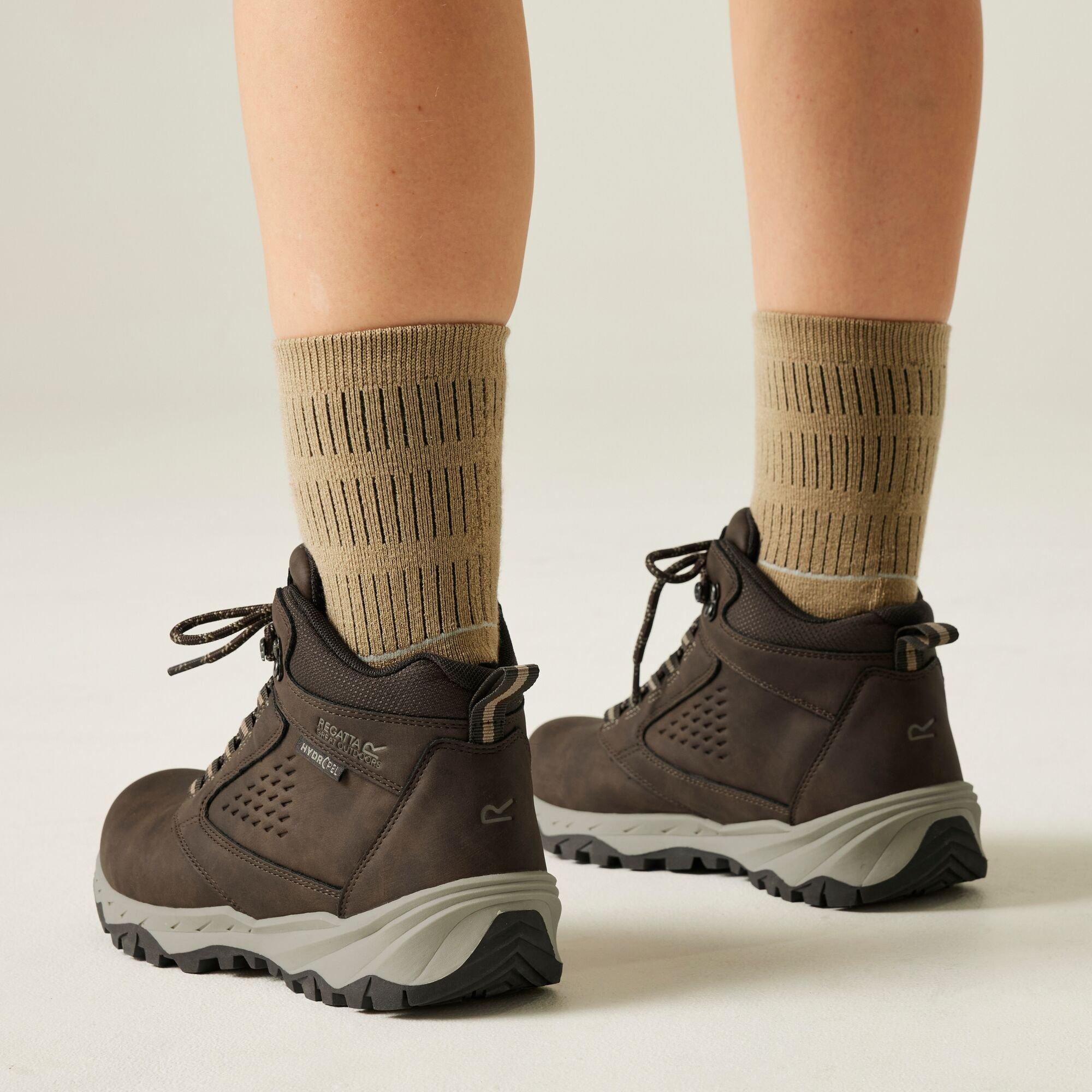 Chestnut/Soft T - Regatta - Womens Amble Waterproof Walking Boots - 2