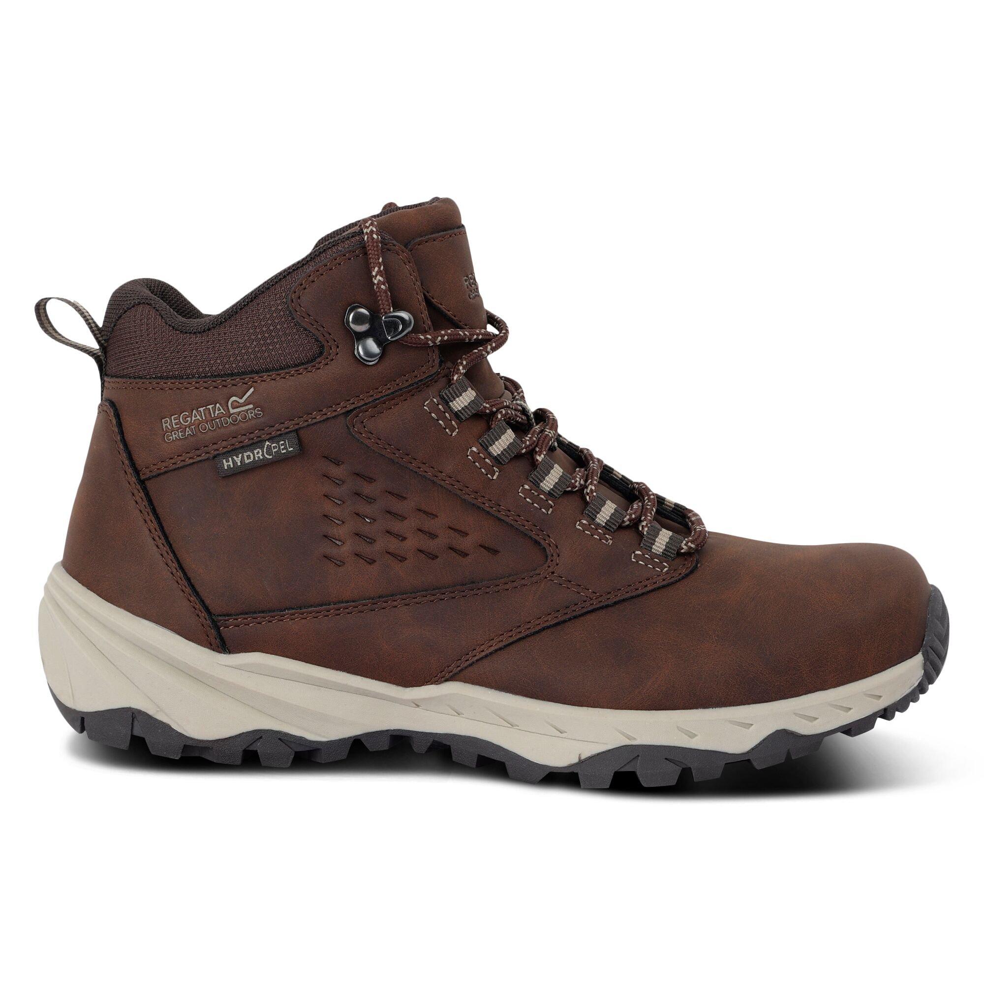 Chestnut/Soft T - Regatta - Womens Amble Waterproof Walking Boots - 4