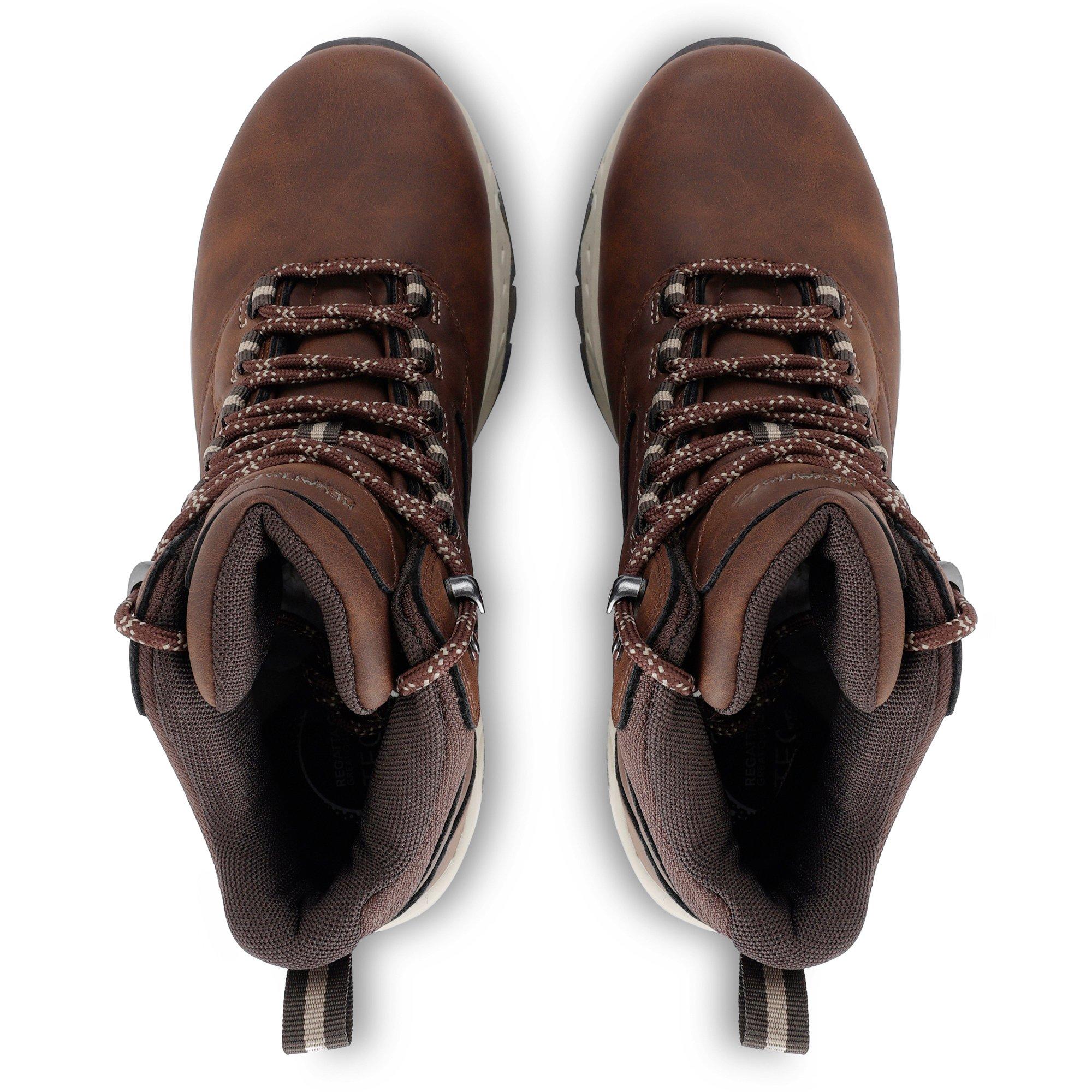 Chestnut/Soft T - Regatta - Womens Amble Waterproof Walking Boots - 10