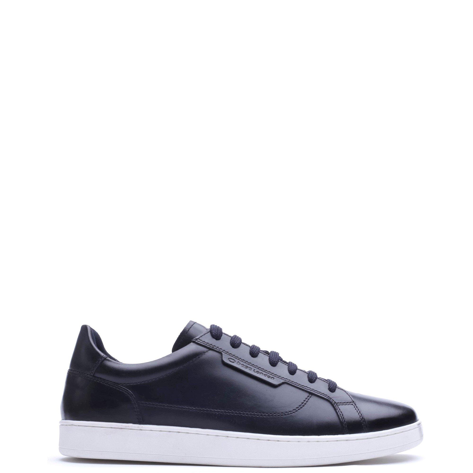 Navy - Base London - ZAMMO LACE UP TRAINER - 1
