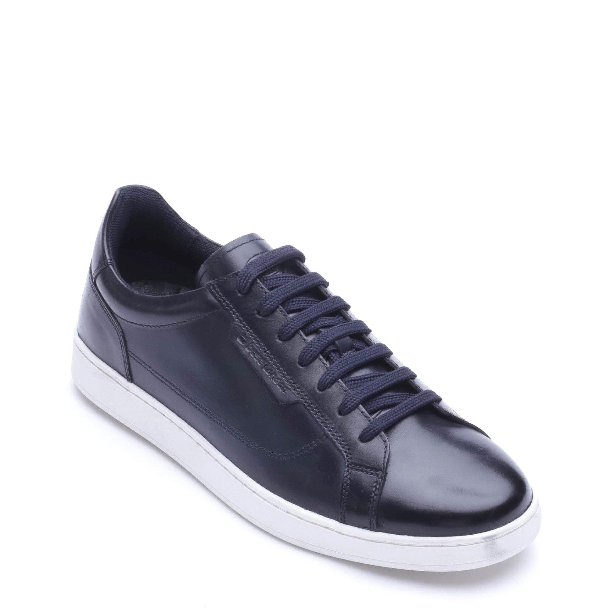 Navy - Base London - ZAMMO LACE UP TRAINER - 2