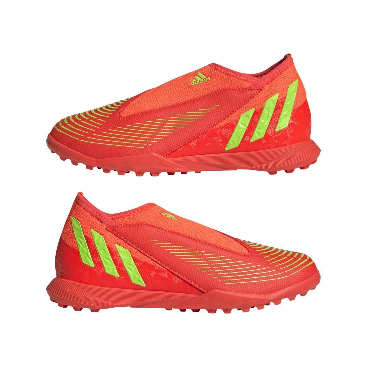 Red - adidas - Predator Edge 3 LL Turf Football Boots - 9