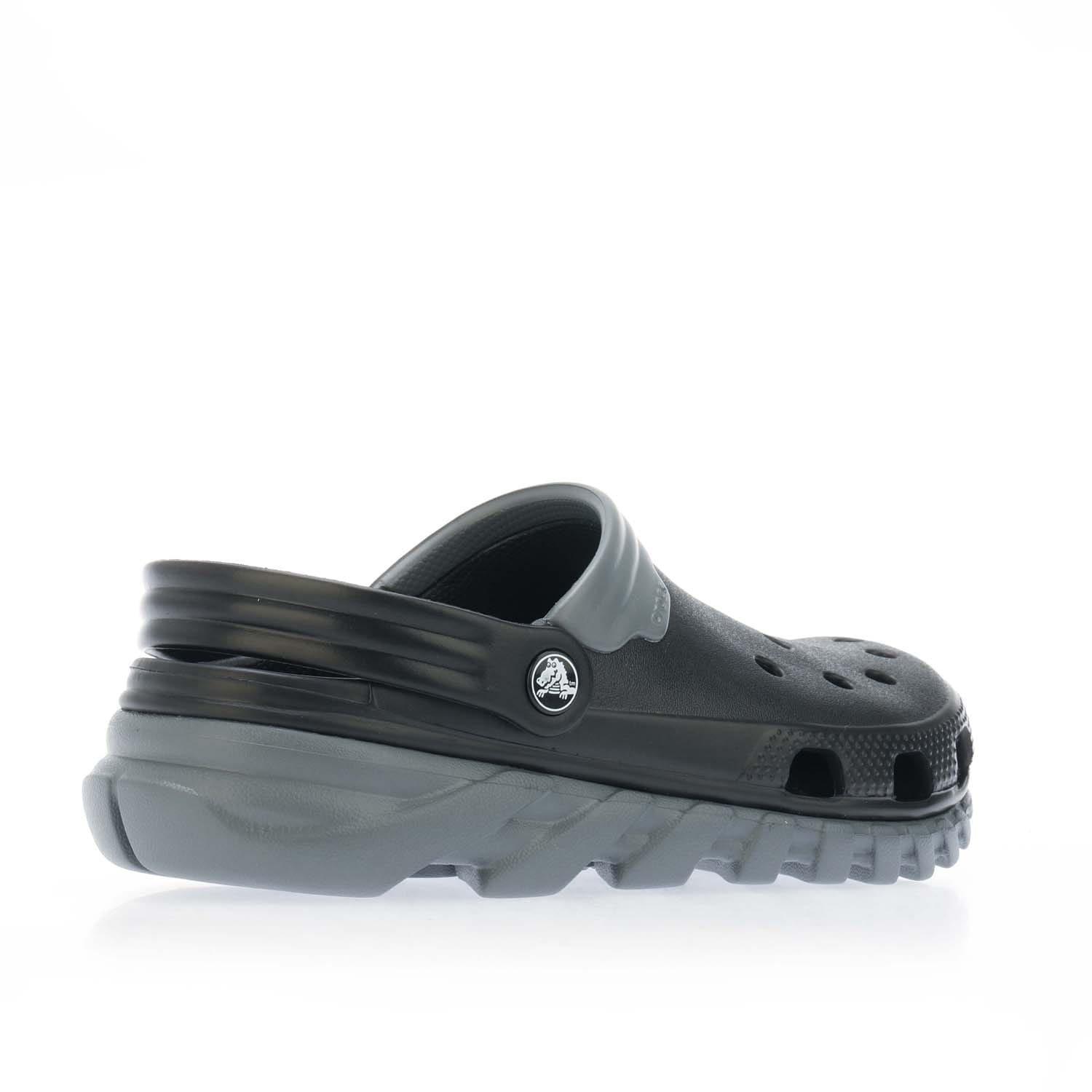 Black - Crocs - Adults Duet Max Clogs Shoe - 3