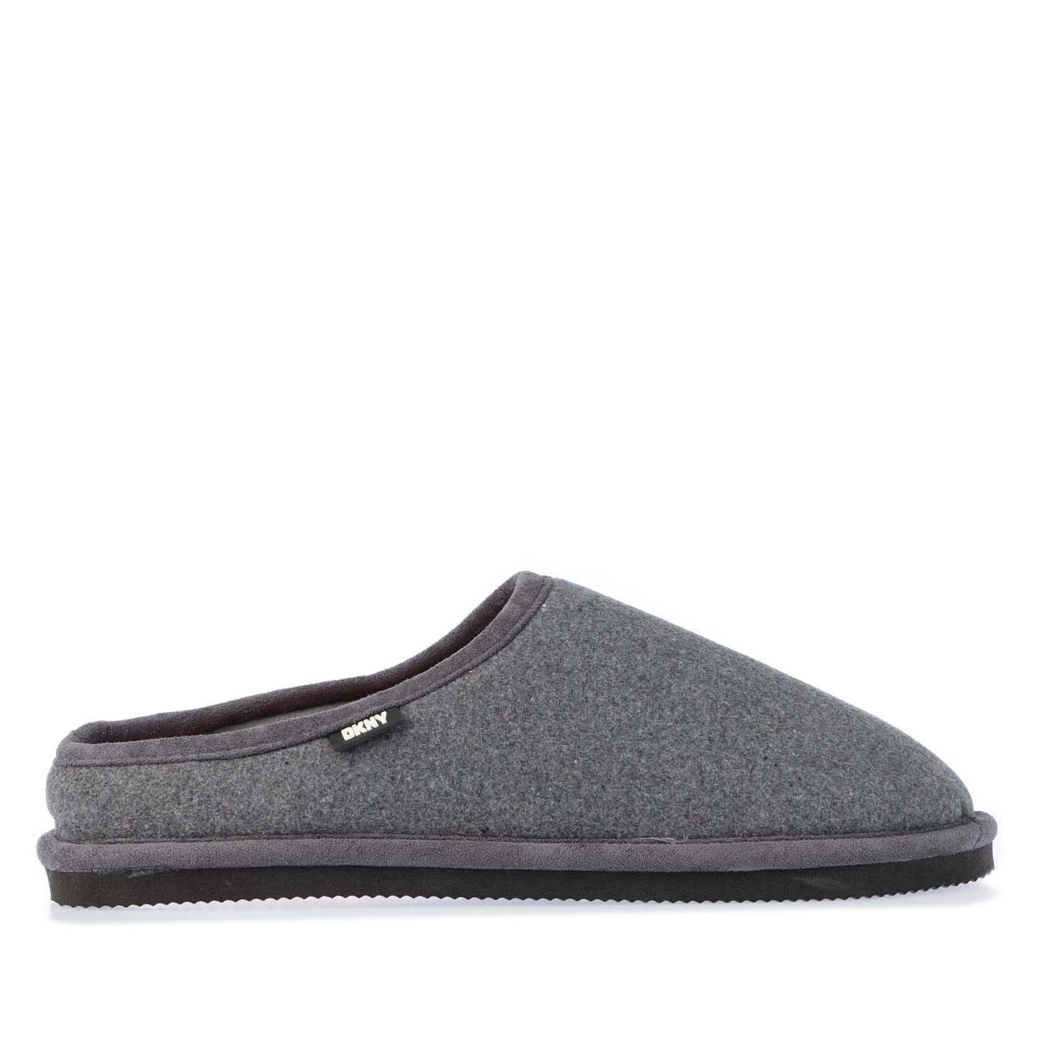 Grey - DKNY - Enuf Mule Slipper - 1