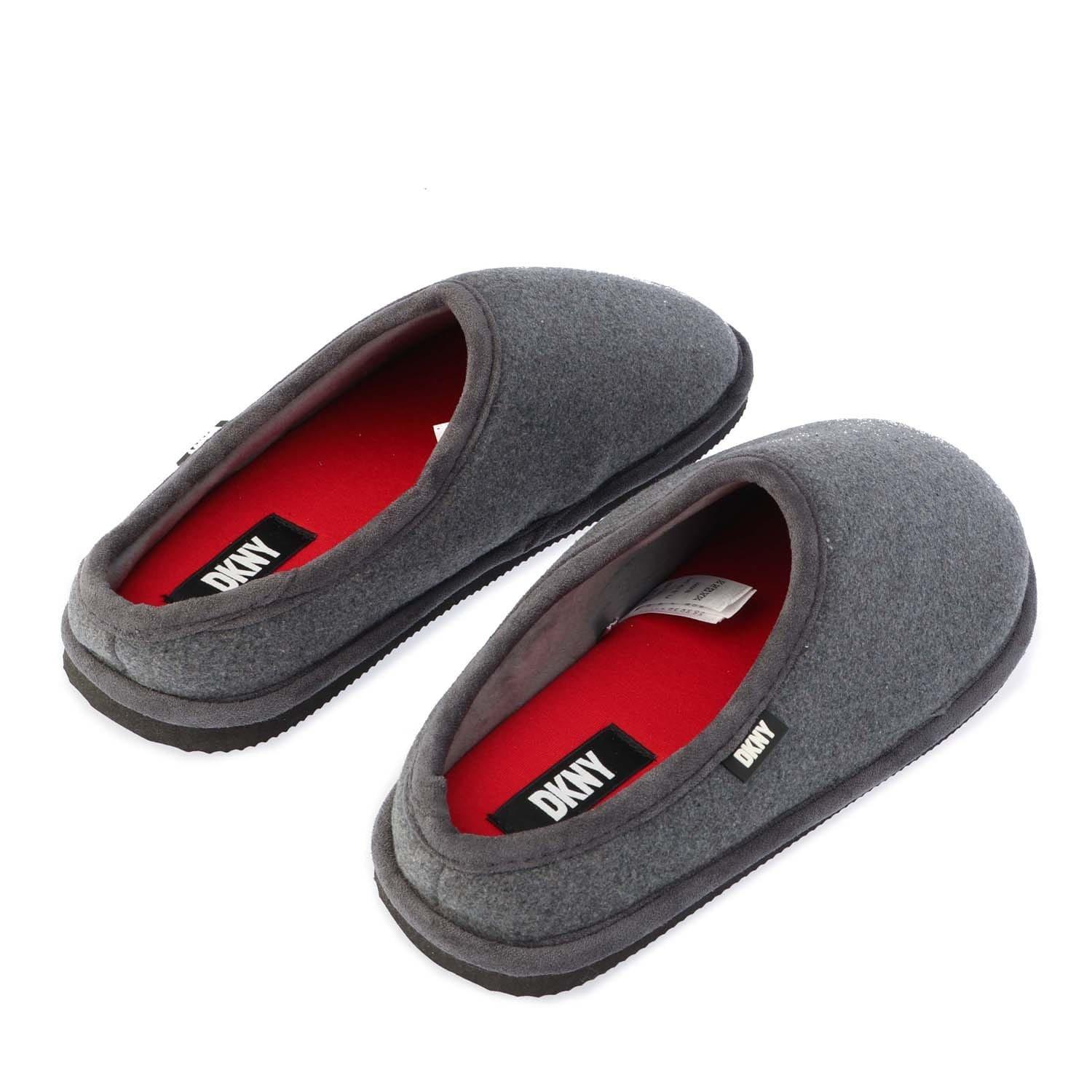 Grey - DKNY - Enuf Mule Slipper - 3