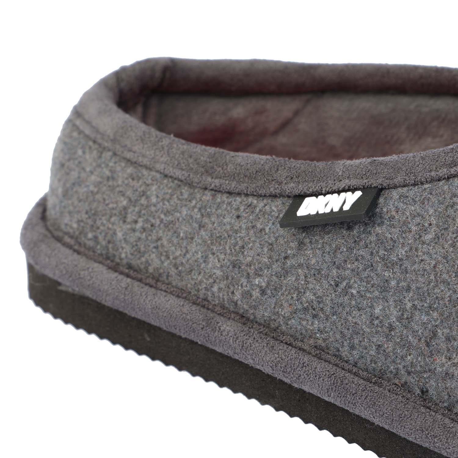 Grey - DKNY - Enuf Mule Slipper - 5