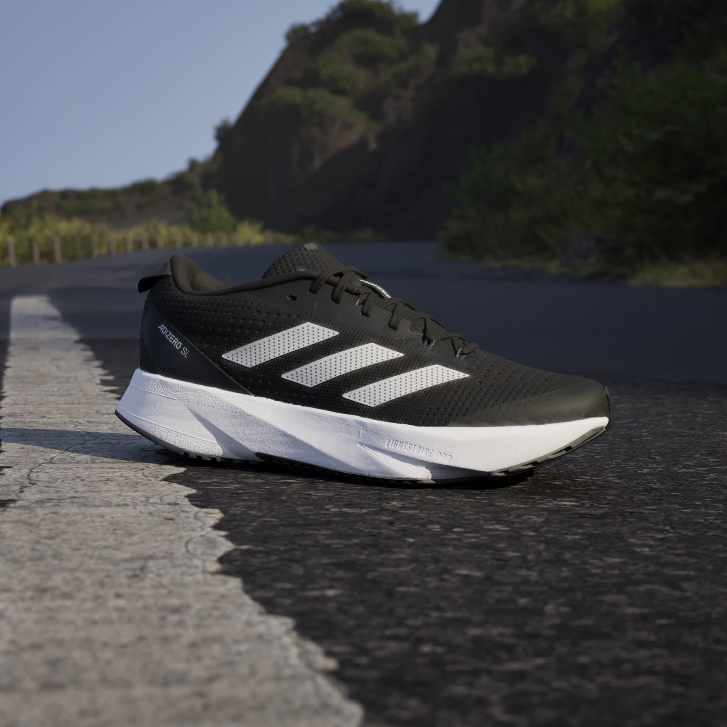 Schwarz - adidas - Adizero SL Running Shoes - 10