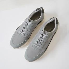 Threadbare Retro Panelled Court Trainers