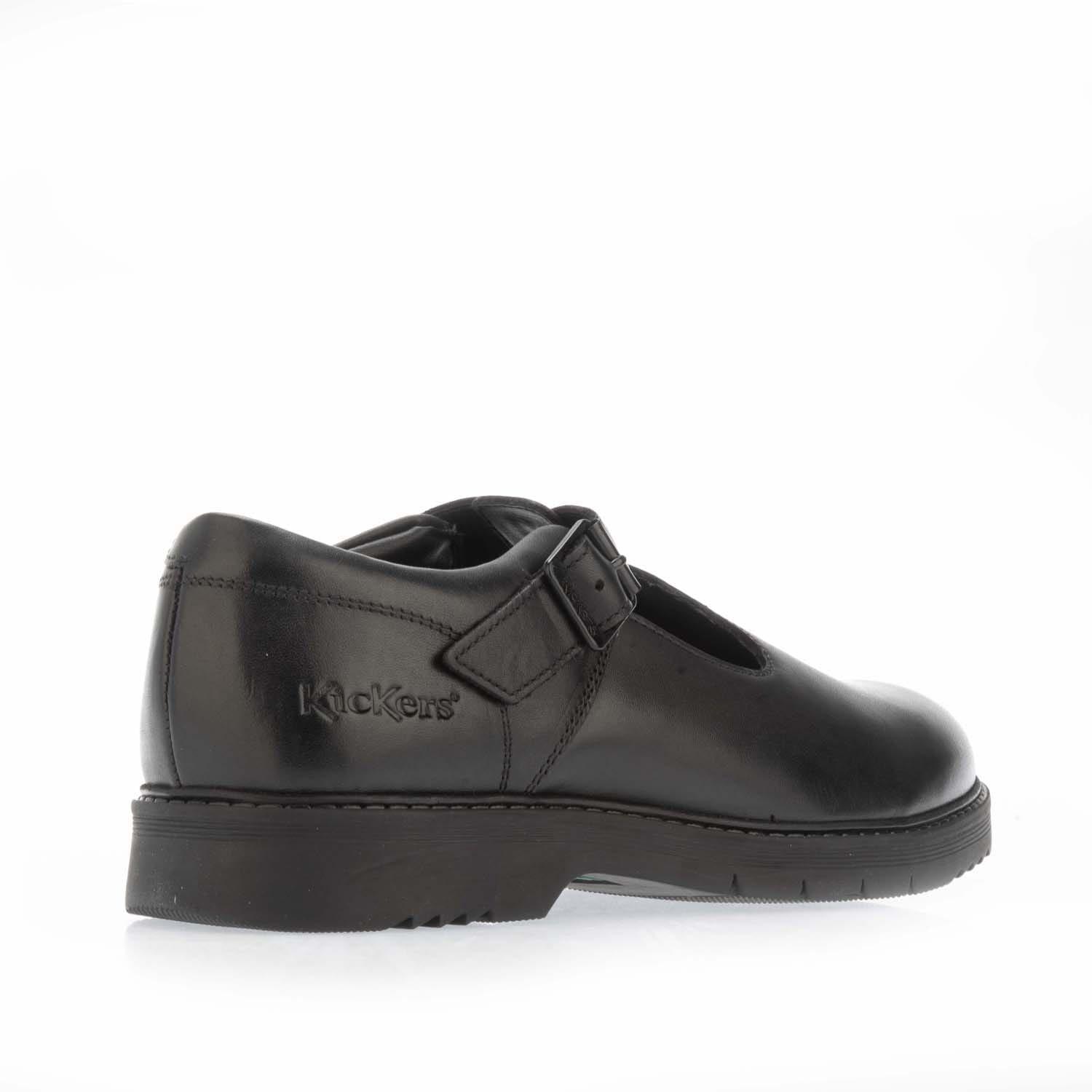 Black - Kickers - Finley T Bar Shoe - 3